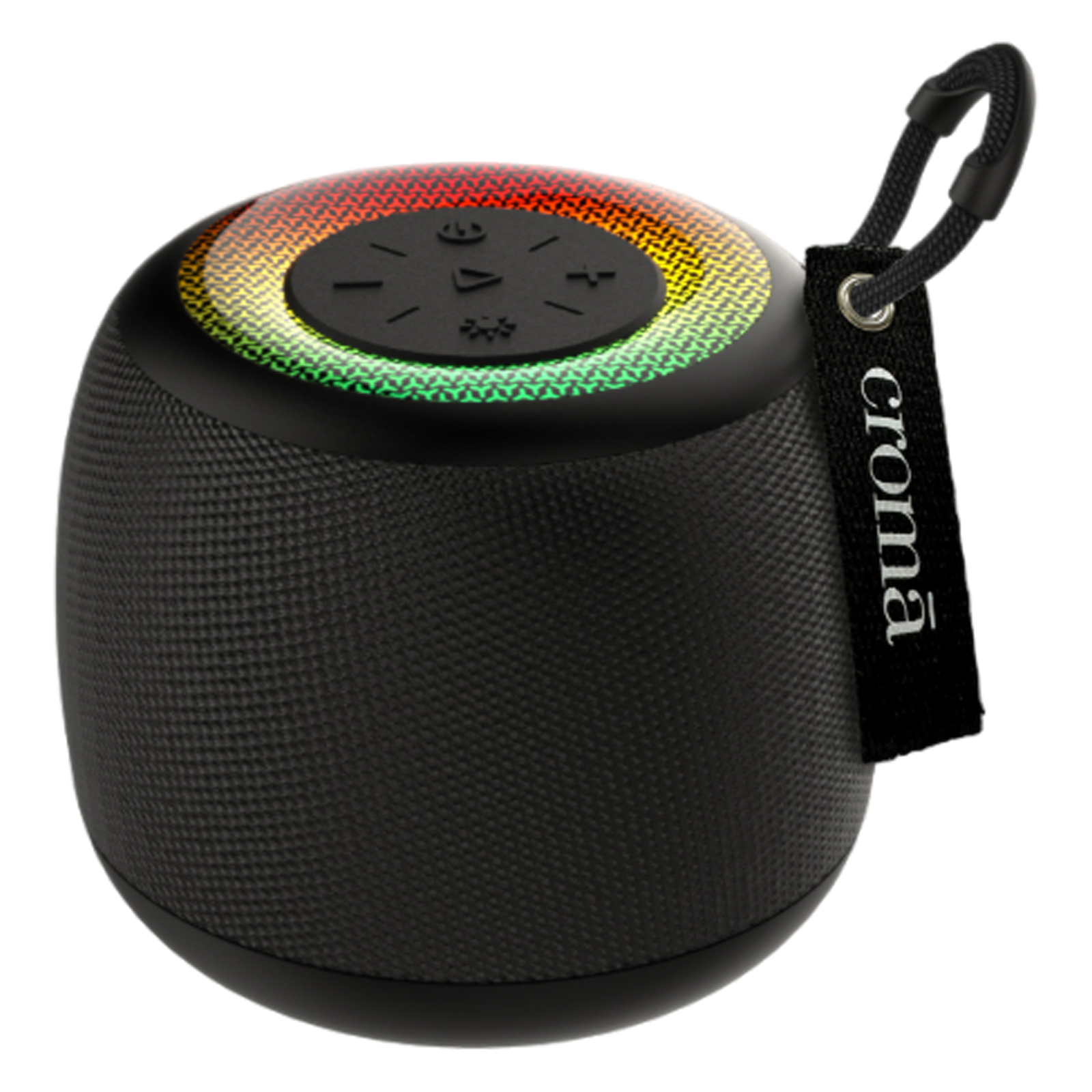 Croma CRSP005BPE301505 5W Portable Bluetooth Speaker (RGB Light, Black)