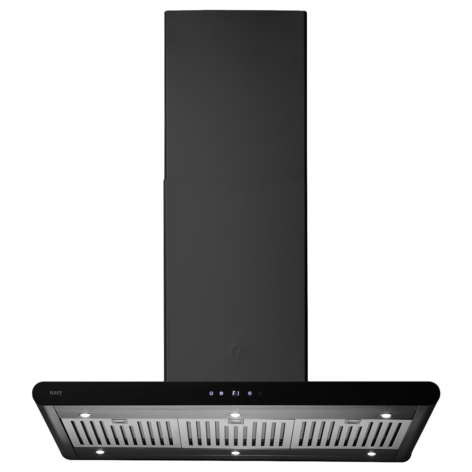 

KAFF Canary BF DHC 90cm 1200m3/hr Ductless Wall Mounted Chimney with Baffle Filter (Black)