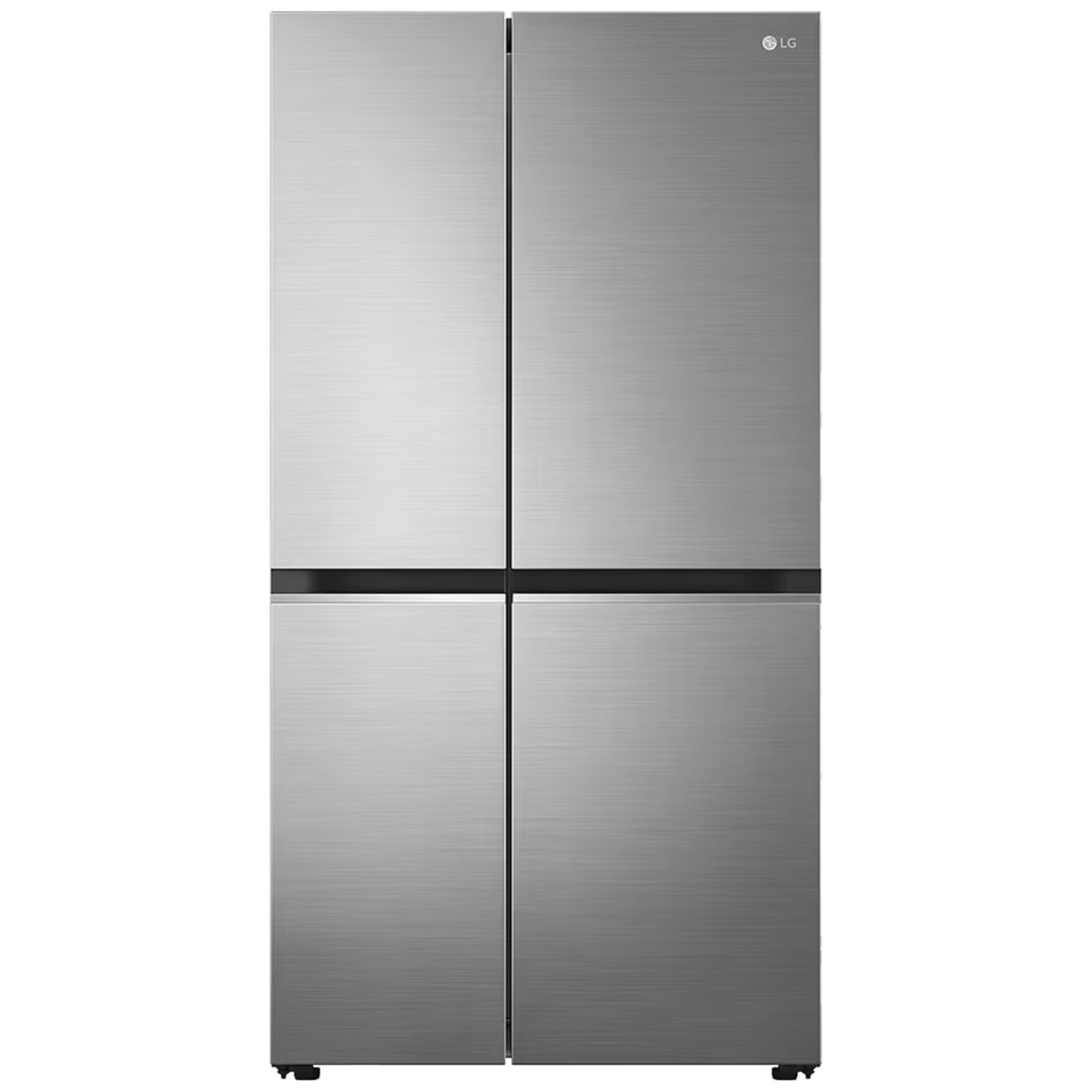 

LG 650 Litres 3 Star Frost Free Side by Side Refrigerator with Door Cooling Plus Technology (GLB257EPZ3, Shiny Steel)