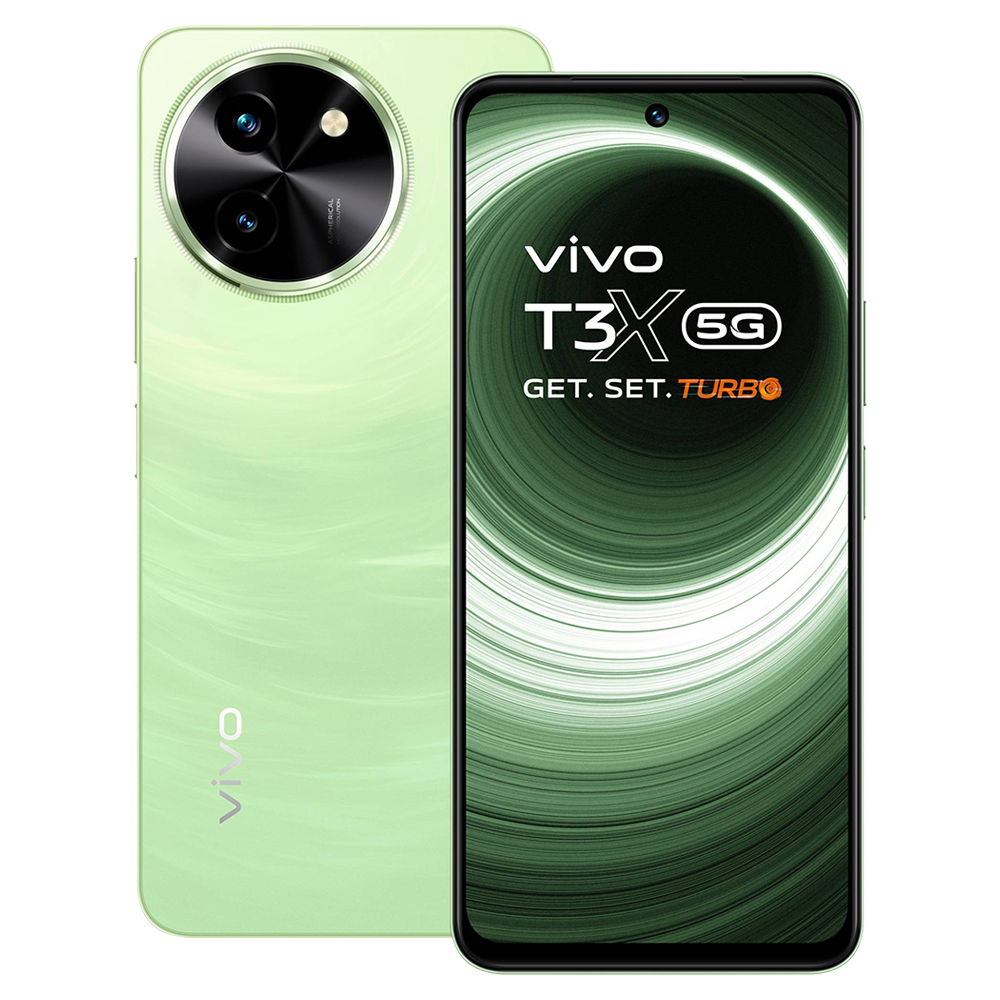 vivo T3x 5G (8GB RAM, 128GB, Celestial Green)