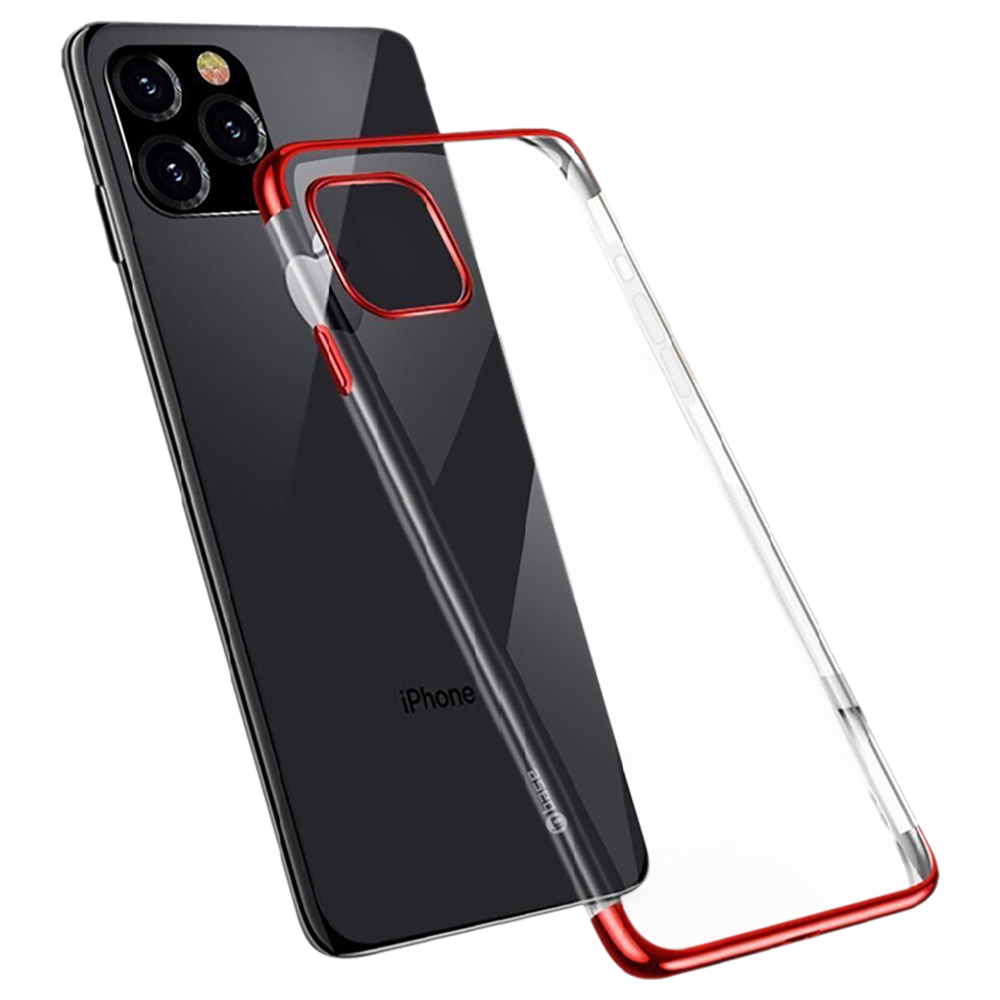 in base Luxury High Grade Hard Back Cover for Apple iPhone 11 Pro (Camera Protection, Clear)