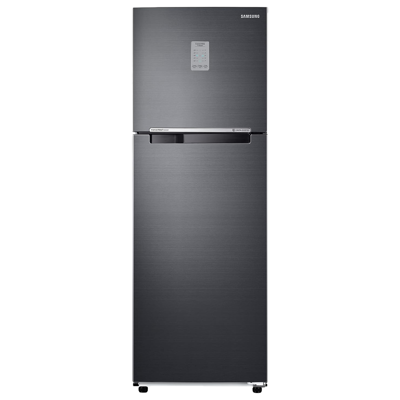 

SAMSUNG 256 Litres 2 Star Frost Free Double Door Convertible Refrigerator with Fruit and Vegetables Drawer (RT30C3732BXHL, Luxe Brown)