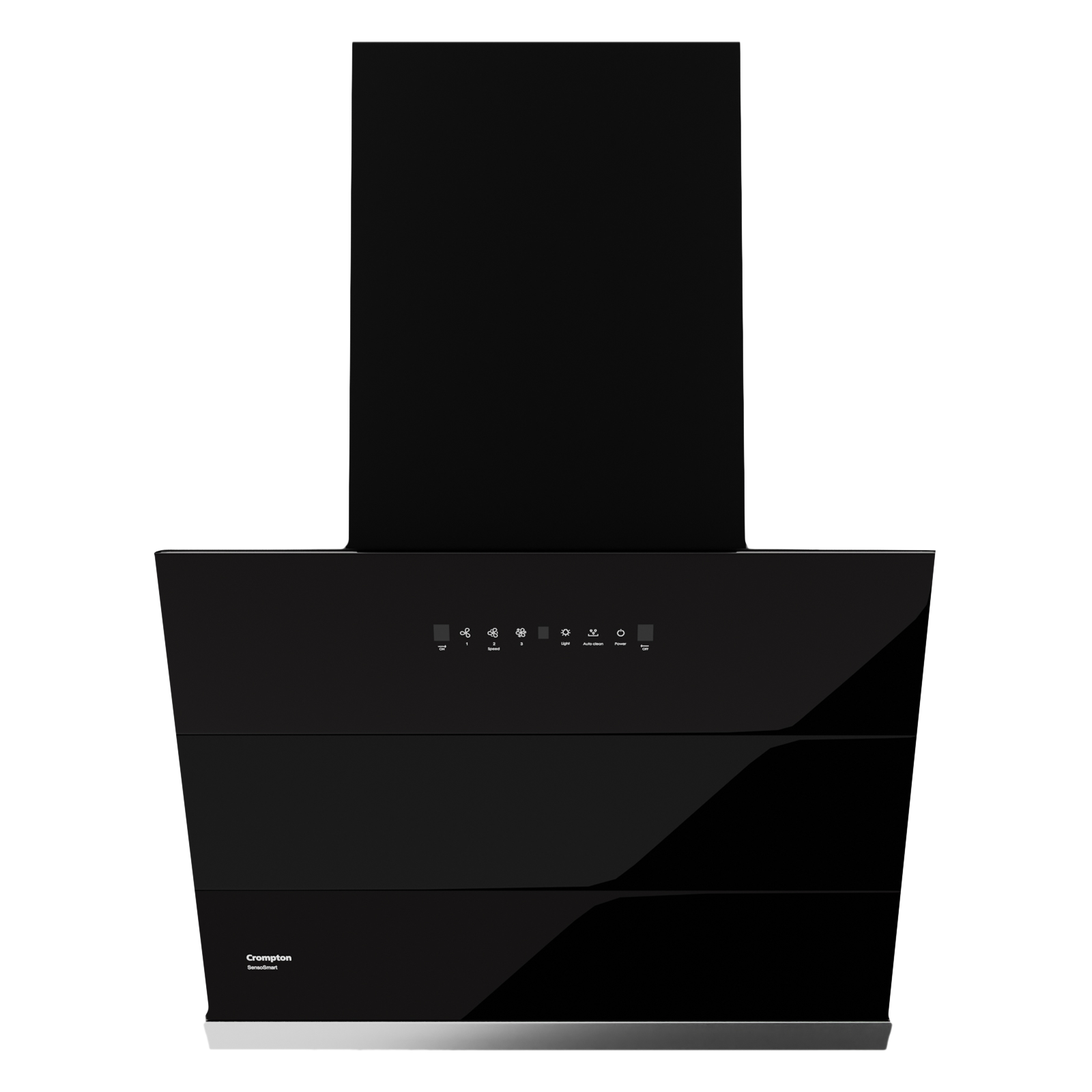 

Crompton SensoSmart 60cm 1352m3/hr Ducted Wall Mounted Chimney with Filterless Technology (Black)