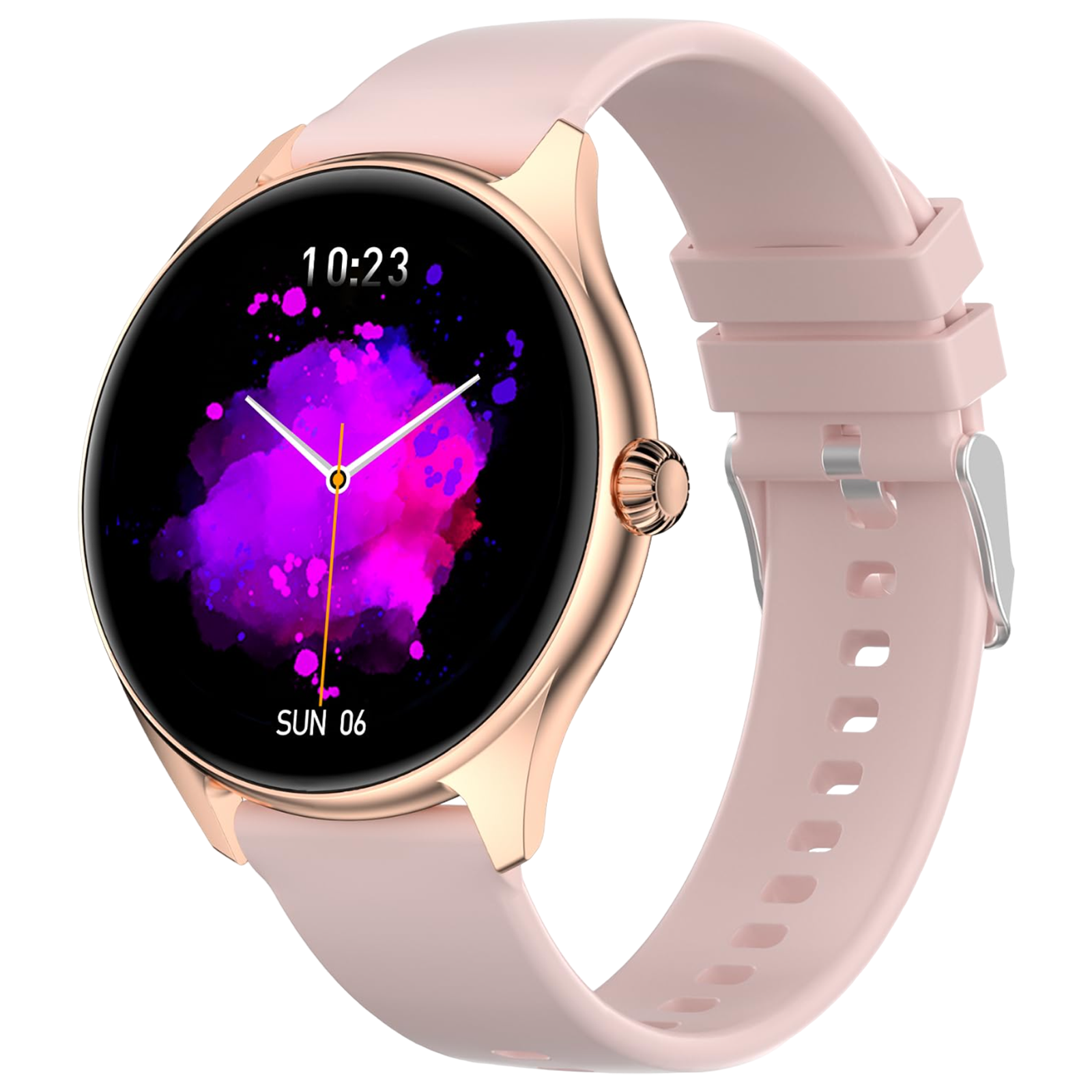 

FIRE-BOLTT Phoenix Smartwatch with Bluetooth Calling (36.3mm AMOLED Display, IP67 Water Resistant, Gold Strap)