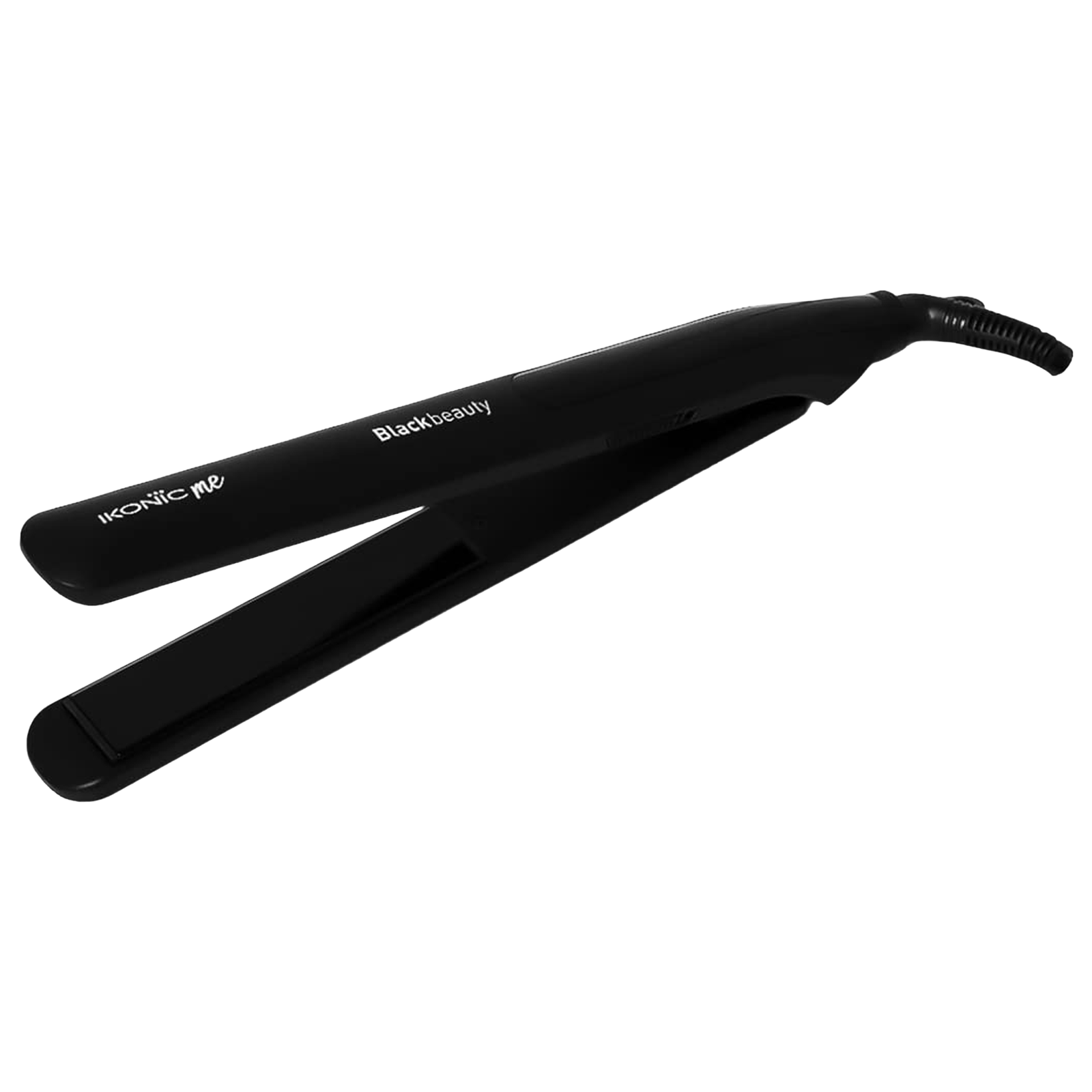 

Ikonic Black Beauty Hair Straightener with Instant Heat Up Technology (Ceramic Coated Floating Plates, Black)