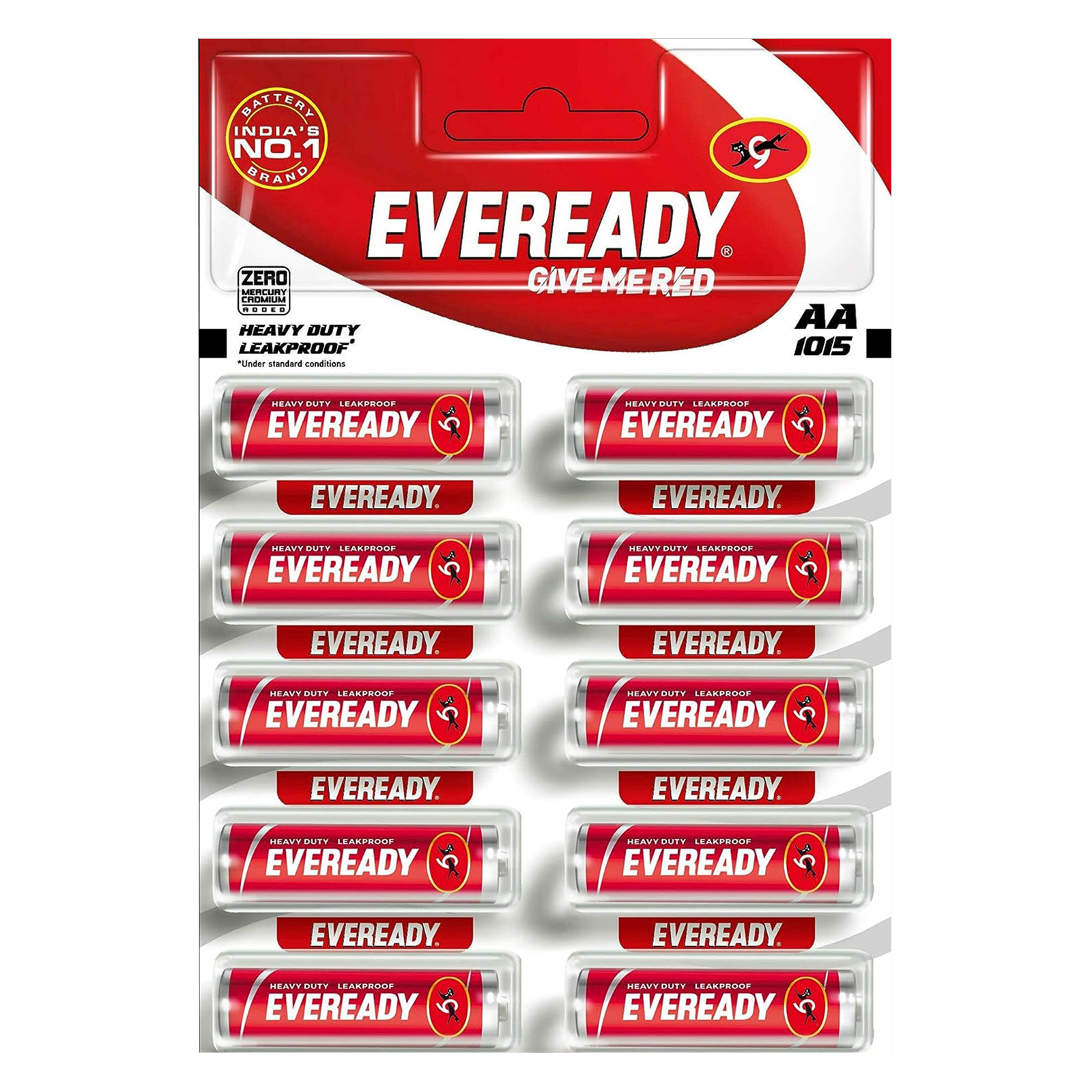 EVEREADY Alkaline AA Battery (Pack of 10)