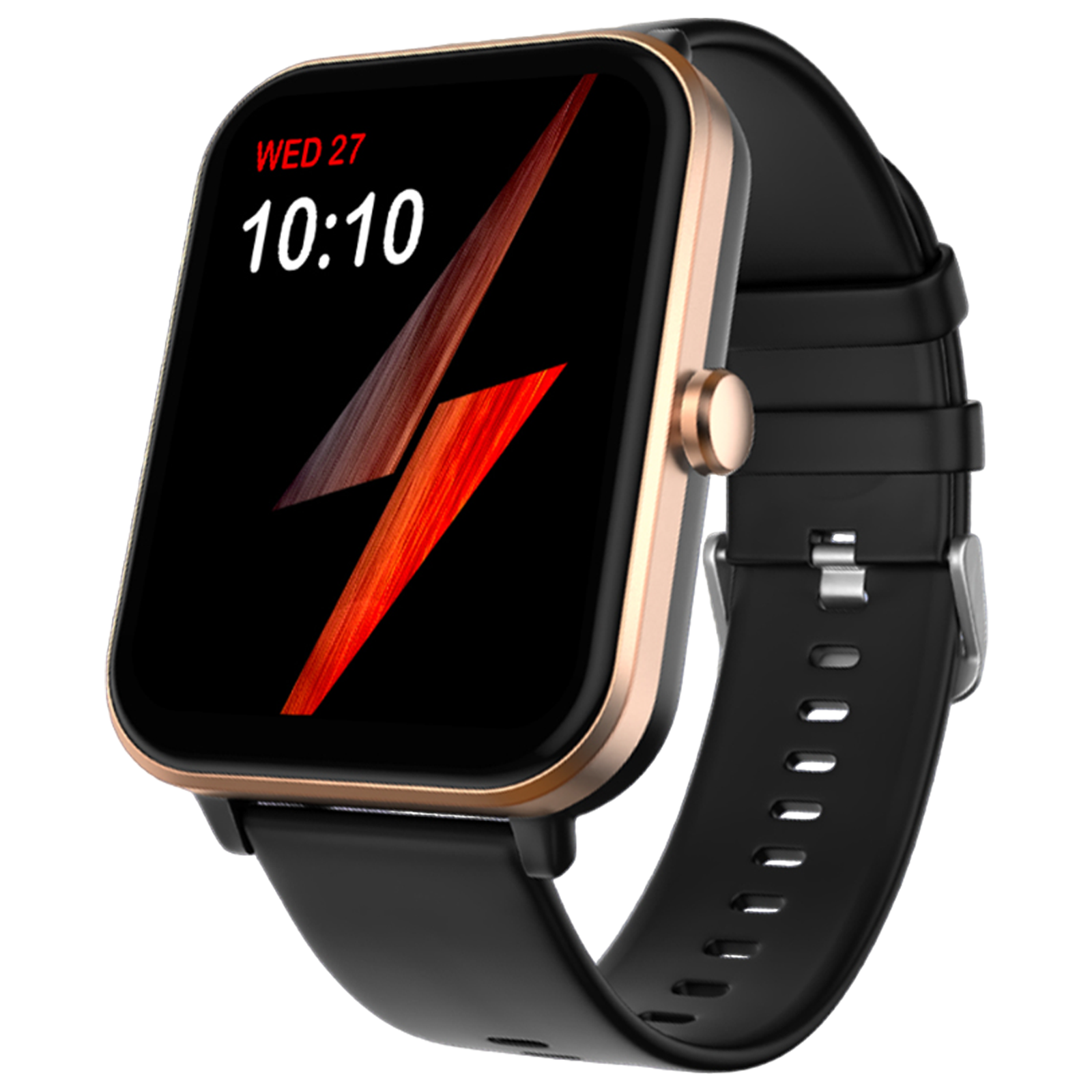 

FIRE-BOLTT Tide Plus Smartwatch with Bluetooth Calling (46.5mm Curved Display, IP67 Water Resistant, Black Strap)