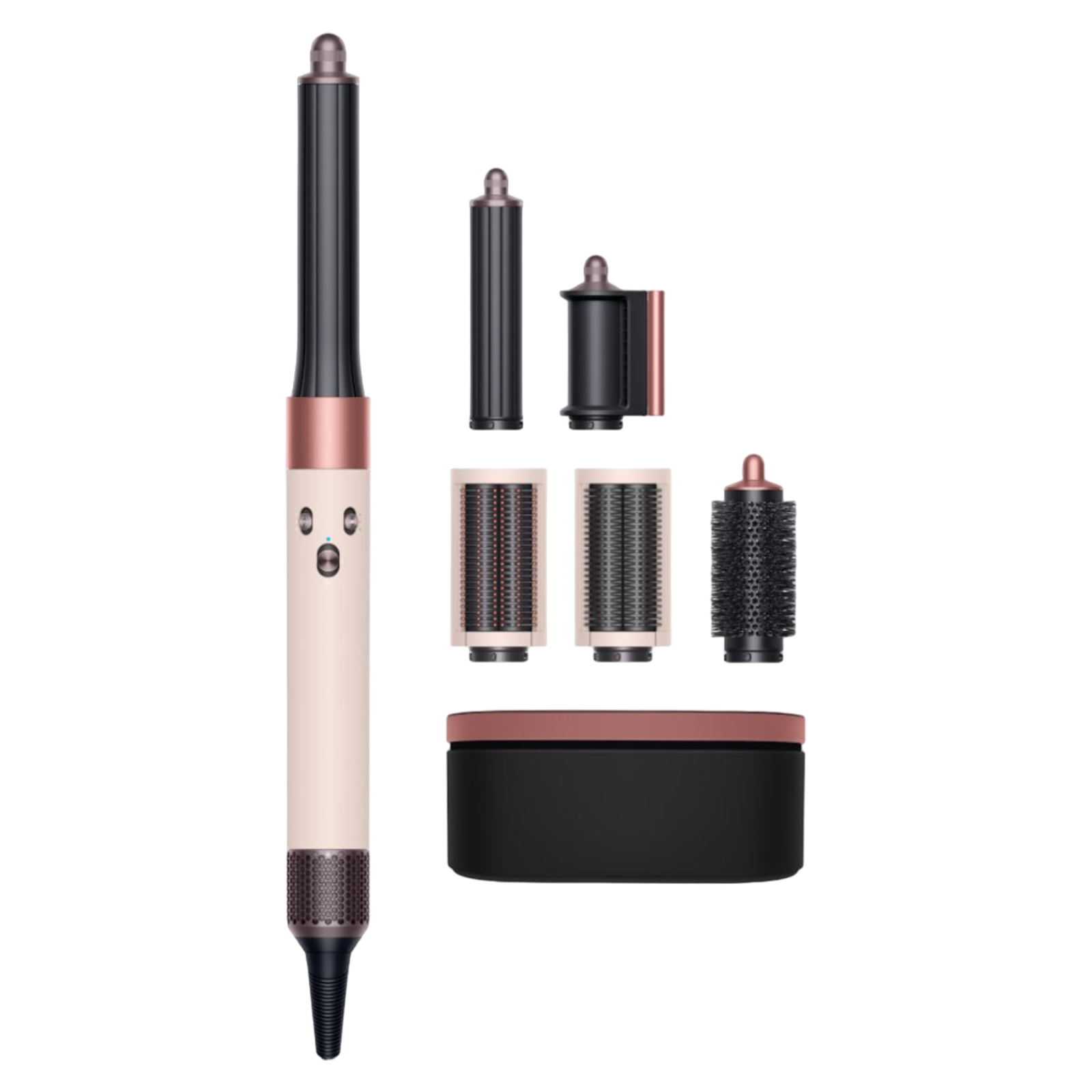 

dyson Airwrap Hair Styler with Cold Shot (Digital Motor V9, Prussian Blue and Rich Copper), Ceramic pink and rose gold