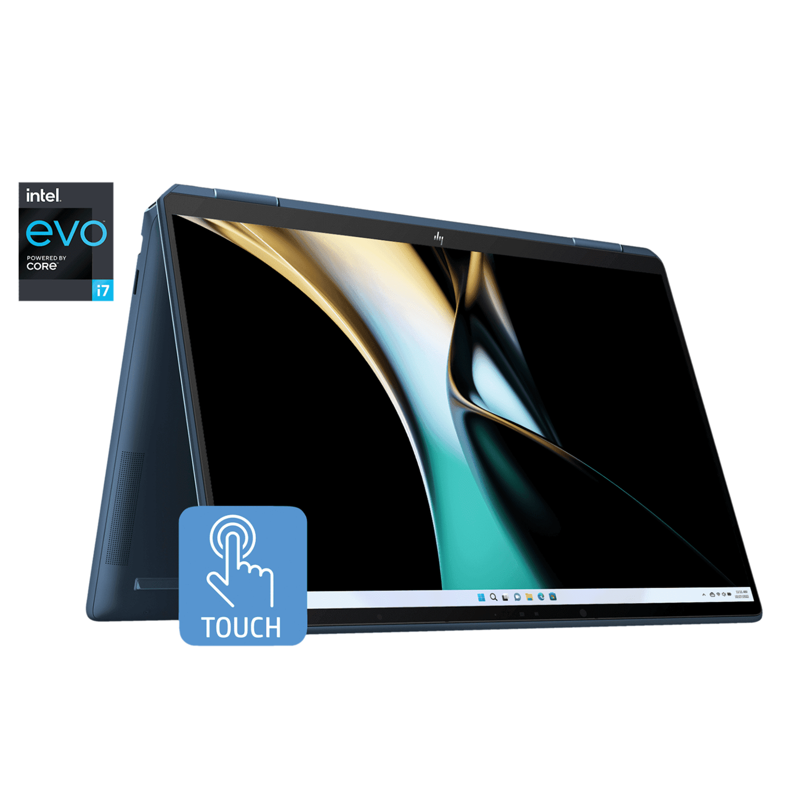 HP Spectre x360 14 Intel Core i7 13th Gen (13.5 inch, 32GB, 1TB, Windows 11, MS Office 2021, Intel Iris X, OLED Display, Nocturne Blue, 7Y6U2PA)
