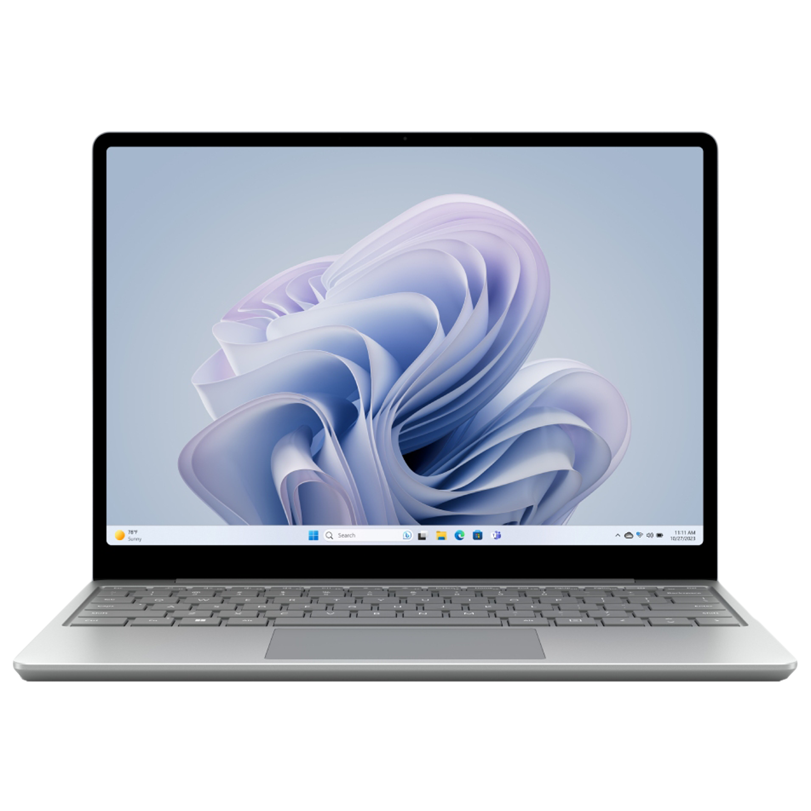 Microsoft Surface Laptop Go 3 Intel Core i5 12th Gen (12.4 inch, 8GB, 256GB, Windows 11 Home, MS Office 2021, Intel Iris Xe, PixelSense Display, Platinum, XK100045)
