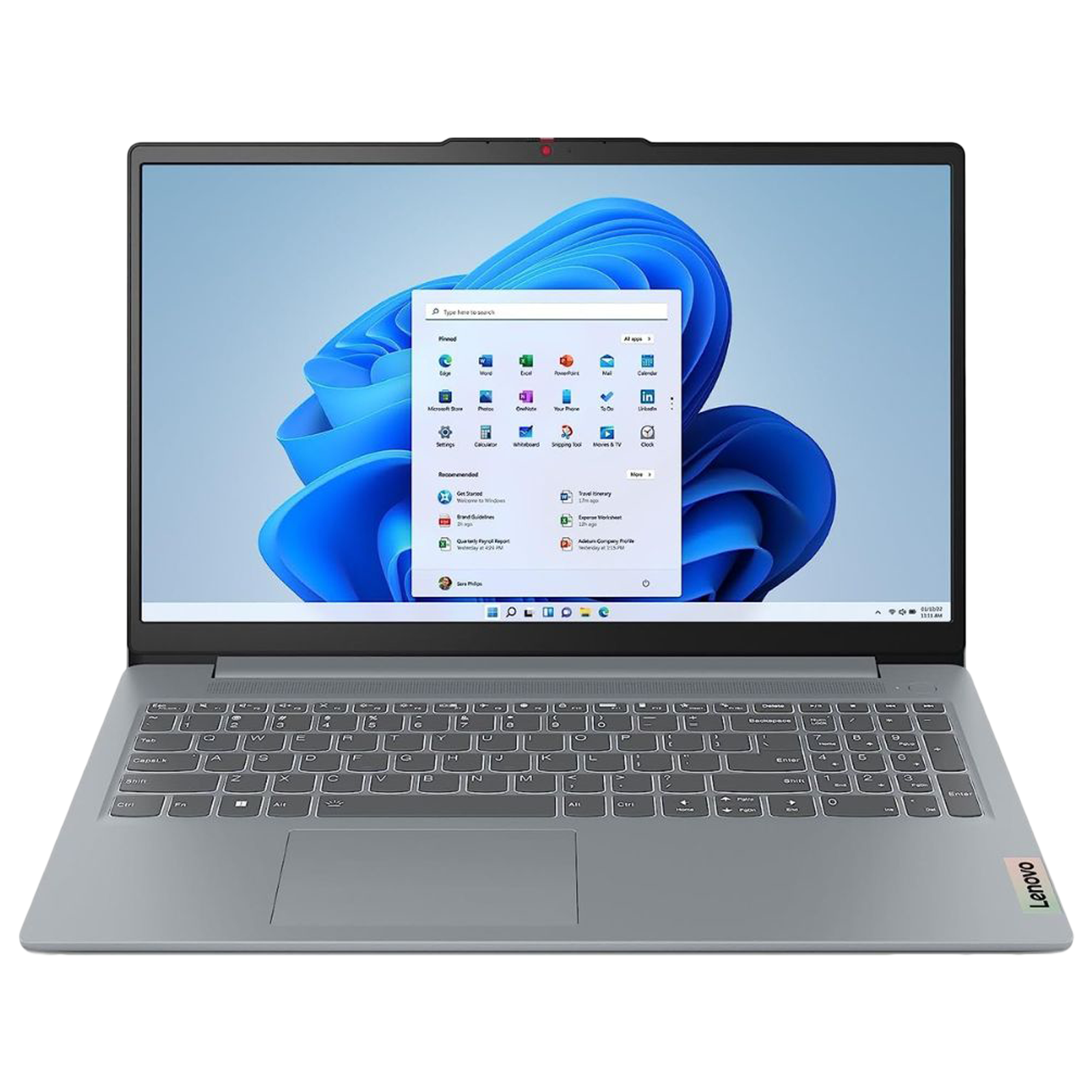 

Lenovo IdeaPad Slim 3 15IRU8 Intel Core i3 13th Gen (15.6 inch, 8GB, 512GB, Windows 11 Home, MS Office 2021, Intel UHD Graphics, Full HD IPS Display, Arctic Grey, 82X70034IN)