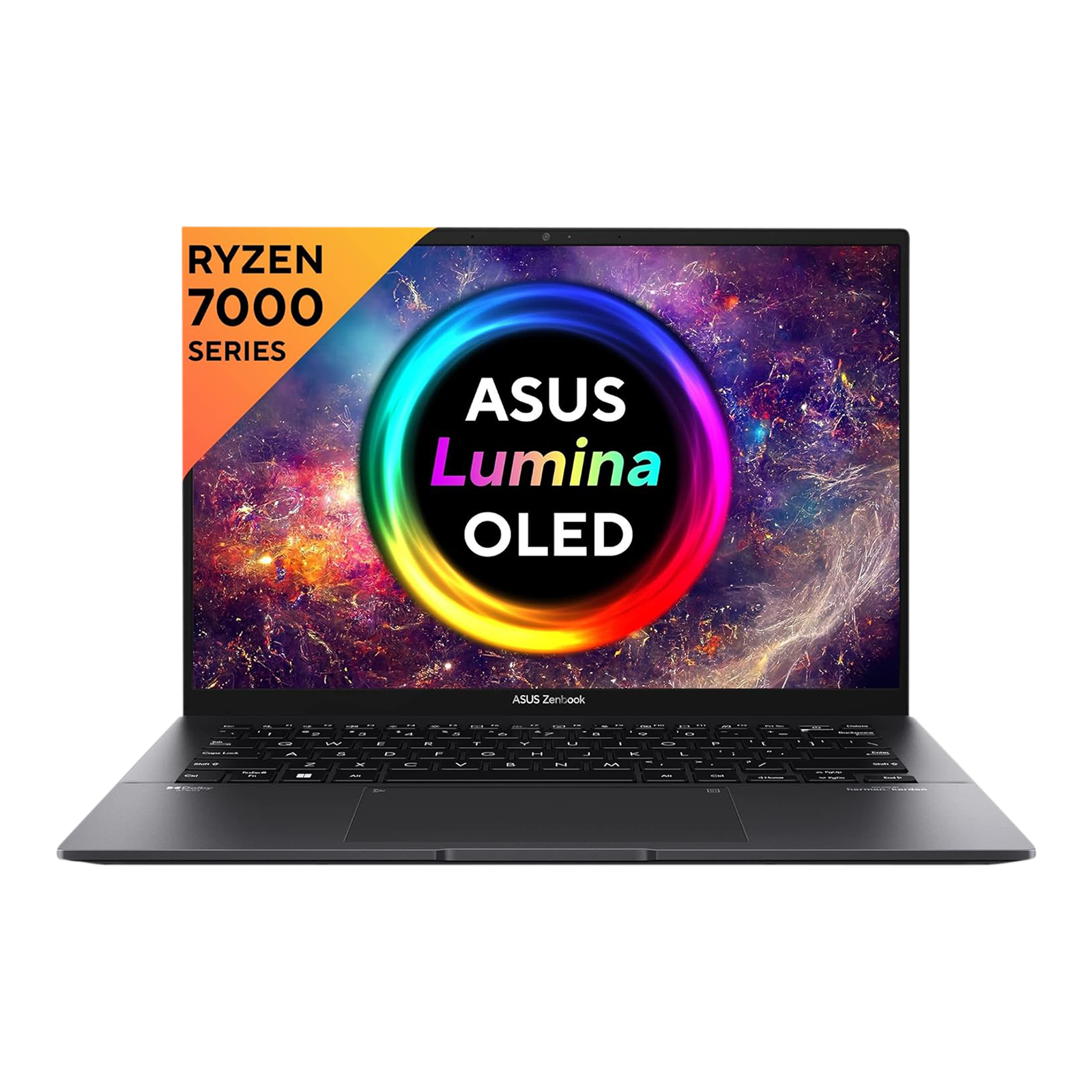 ASUS AMD Ryzen 5 (14 inch, 16GB, 1TB, Windows 11 Home, MS Office 2021, AMD Radeon, OLED Display, Jade Black, UM3402YA-KM551WS)