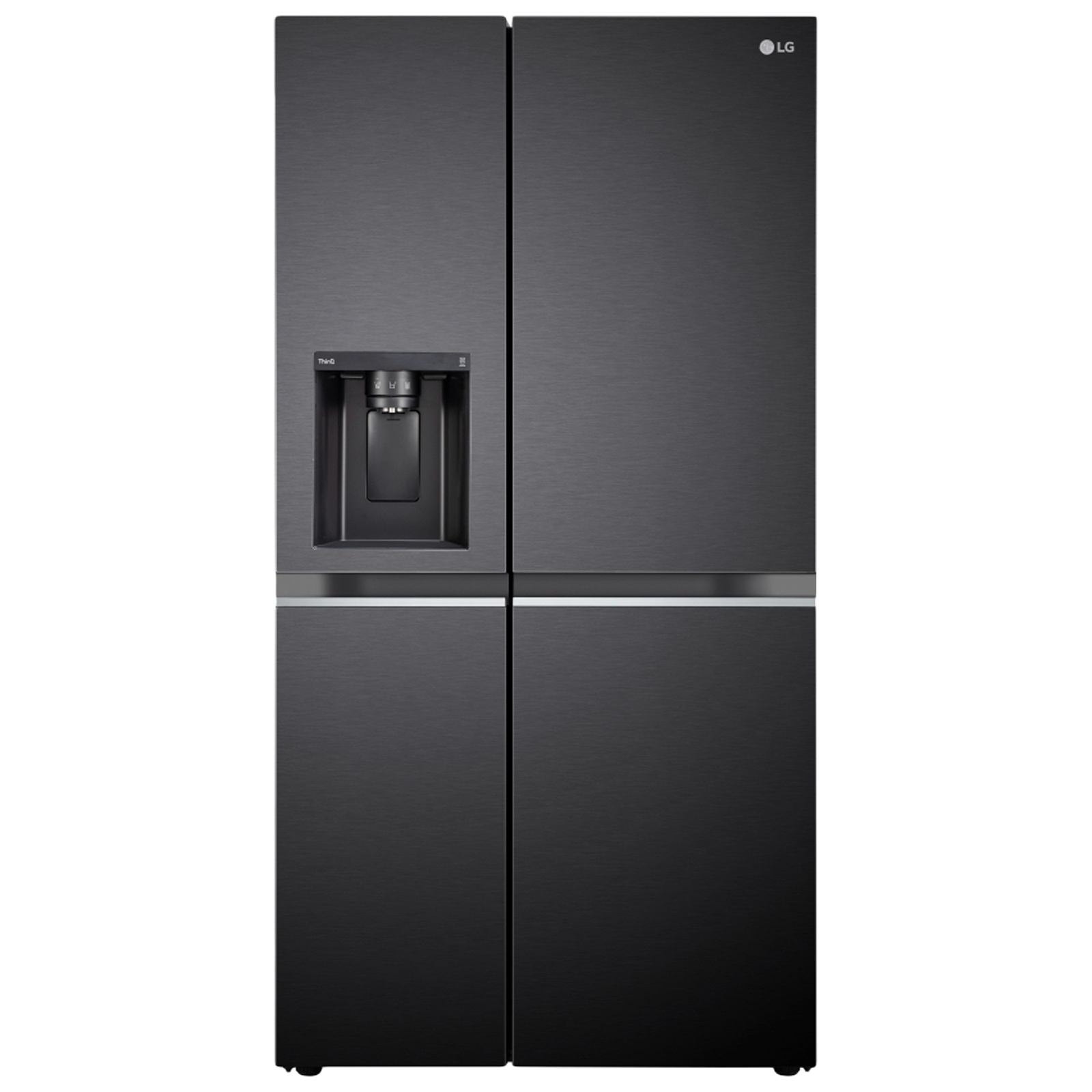 

LG 630 Litres 3 Star Frost Free Side by Side Refrigerator with Multi Air Flow (GL-L257CMC3.DMCZEBN, Matt Black)