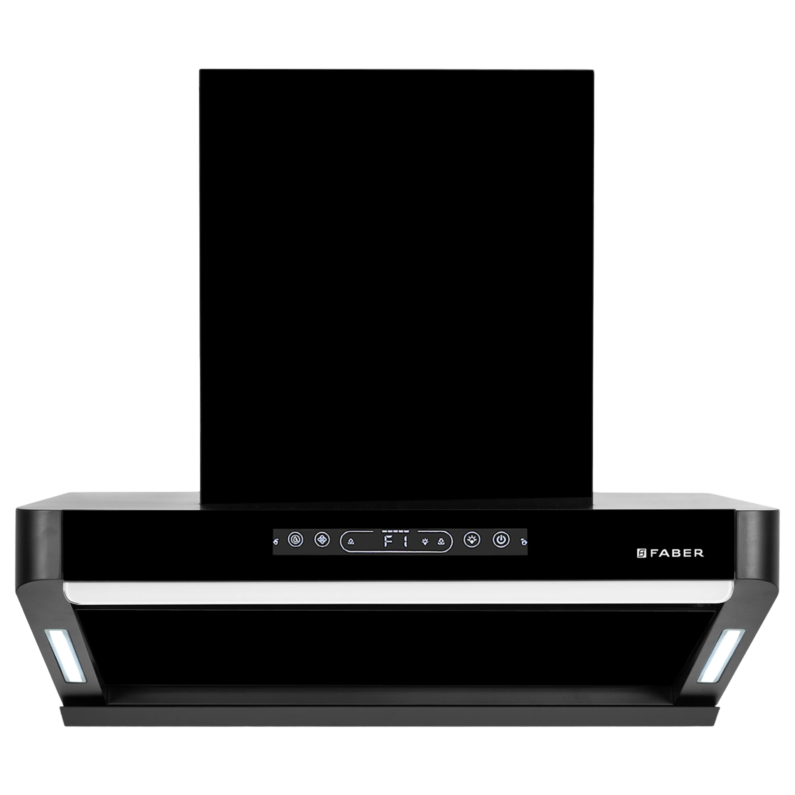 

FABER Hood Pinnacle 75cm 1500m3/hr Ductless Auto Clean Wall Mounted Chimney with Touch and Gesture Control (Black)