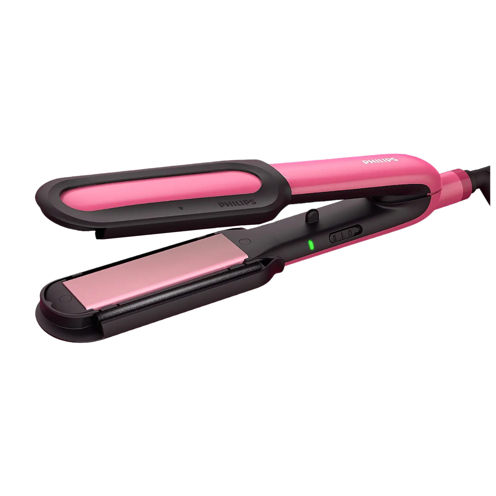 

PHILIPS BHS522/00 Hair Straightener with Heat Protection (Ceramic Titanium Plates, Pink)