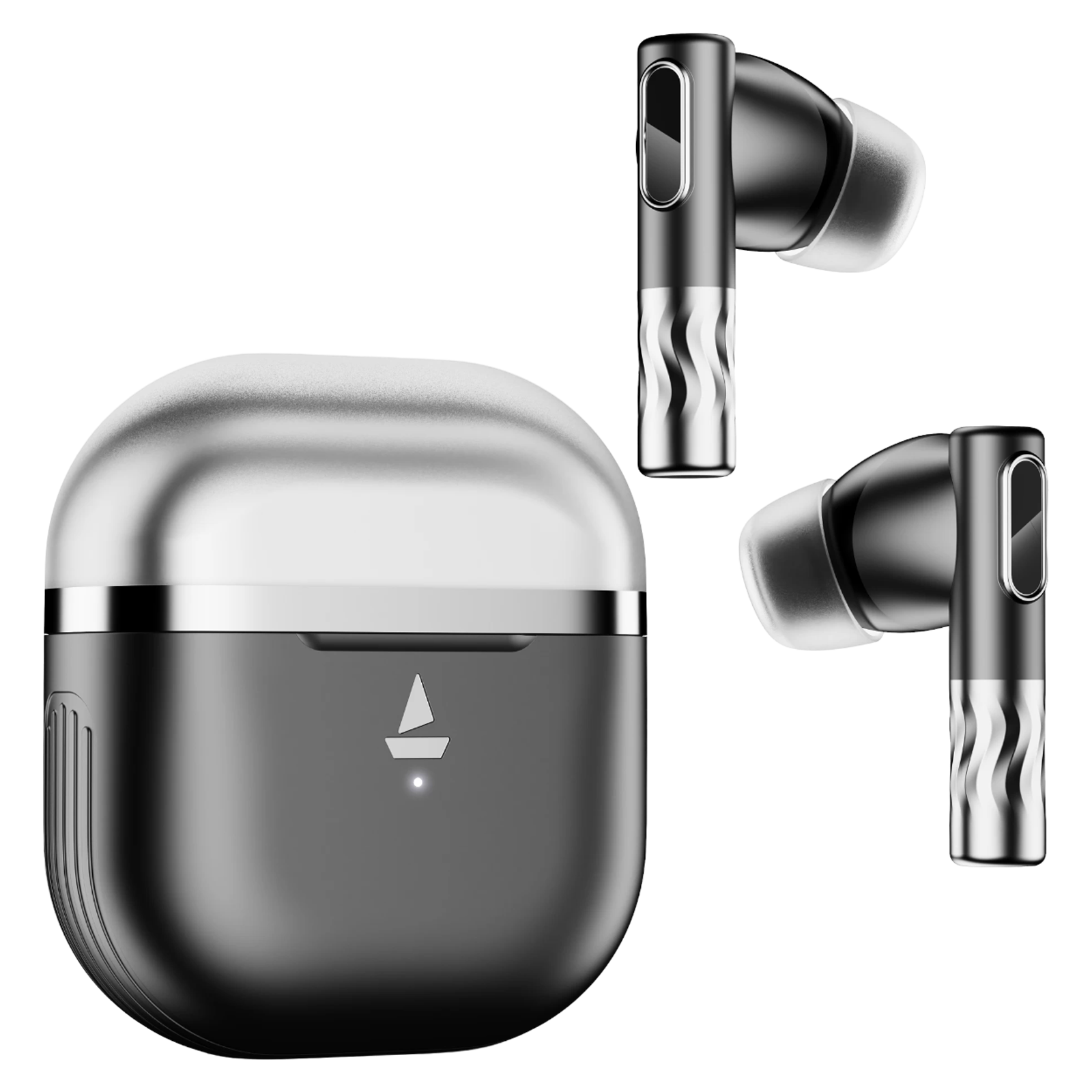 

boAt Nirvana Zenith TWS Earbuds with Active Noise Cancellation (IPX5 Water Resistant, 50 Hours of Playtime, Mystique Black)