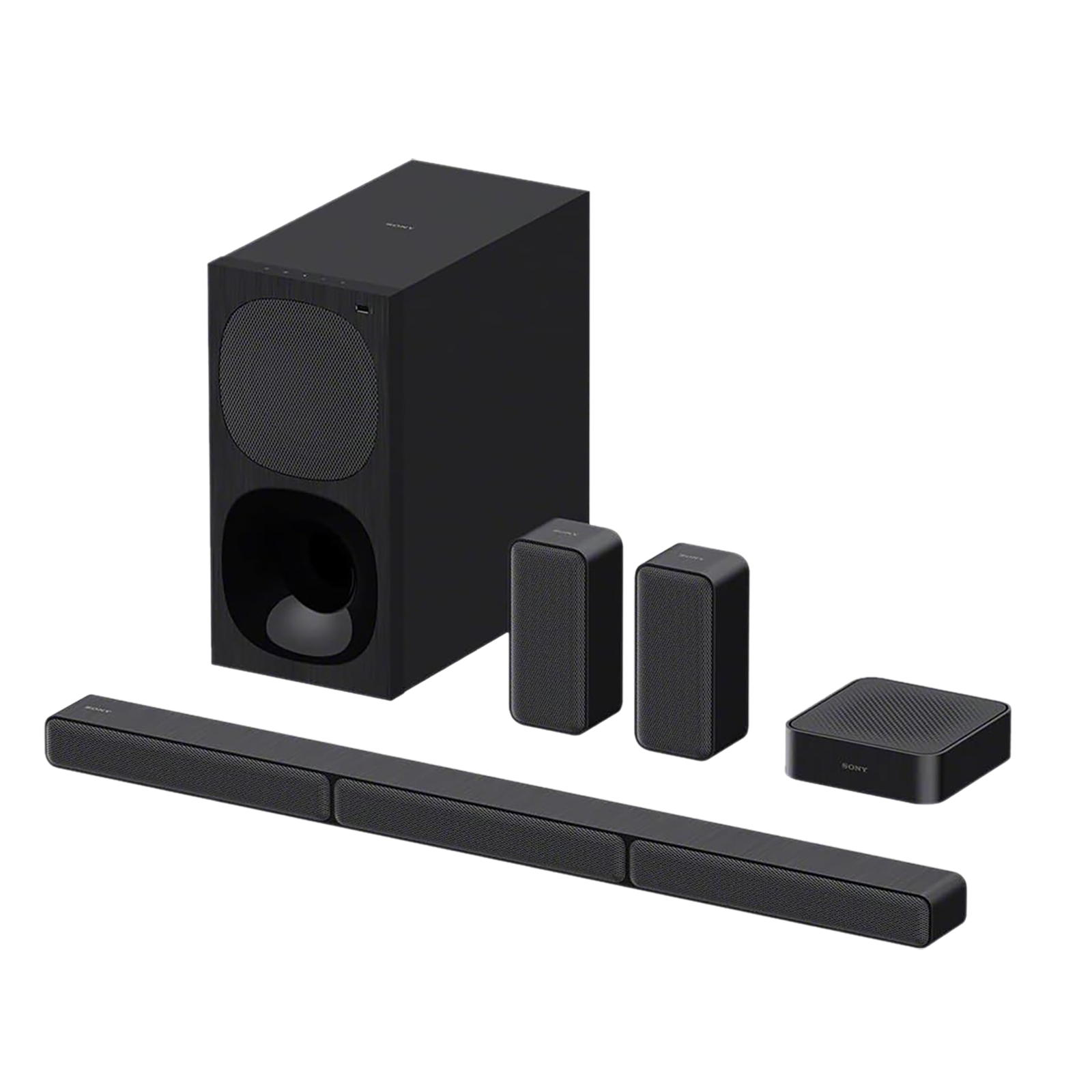 SONY HT-S40R 600W Bluetooth Soundbar with Remote (Dolby Digital, 5.1 Channel, Black)