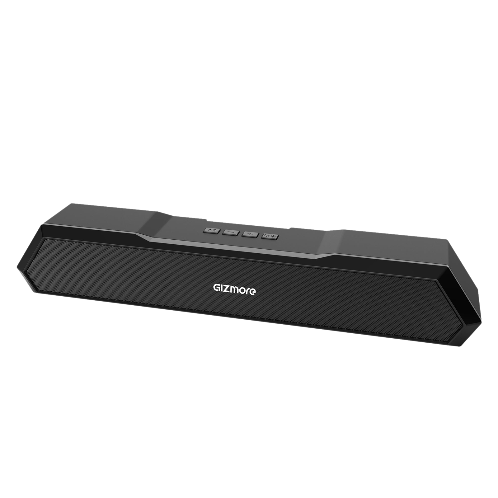 

GIZmore Gizbar 1200 12W Bluetooth Soundbar (Aqad Mode, Stereo Channel, Black)