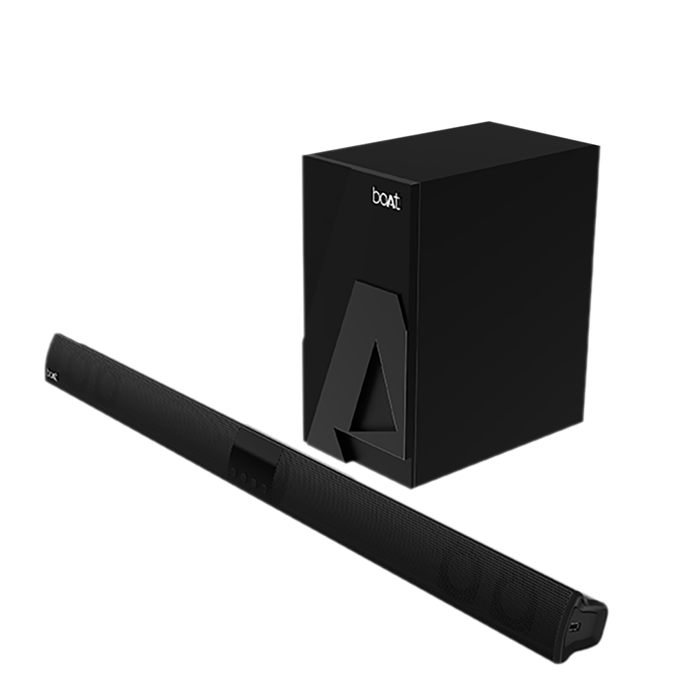 boAt Aavante Bar 1400 2.1 Channel 120 Watts Surround Sound Bar Home Theatre (Wall Mountable, Black)