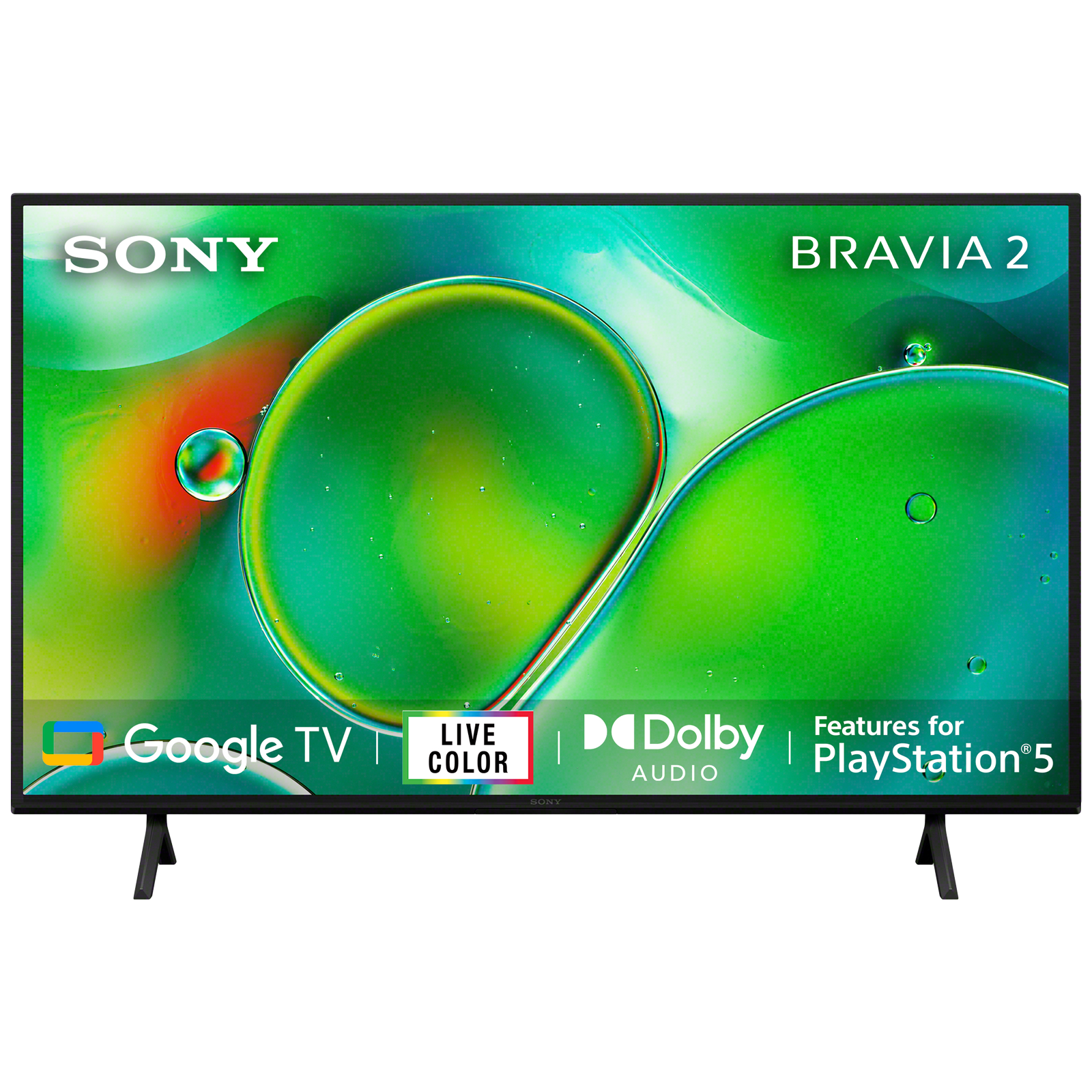 SONY Bravia 2 139.7 cm (55 inch) 4K Ultra HD Google TV with Live Colour Technology (2024 model)