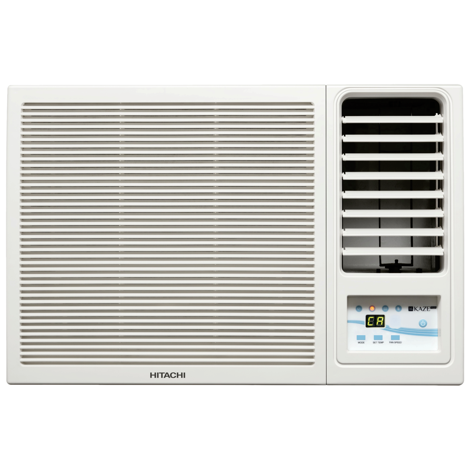 HITACHI New Kaze Plus 1.5 Ton 3 Star Fixed Speed Window AC (2024 Model, Copper Condenser, Superfine Mesh Filter, RAW318HHDO)