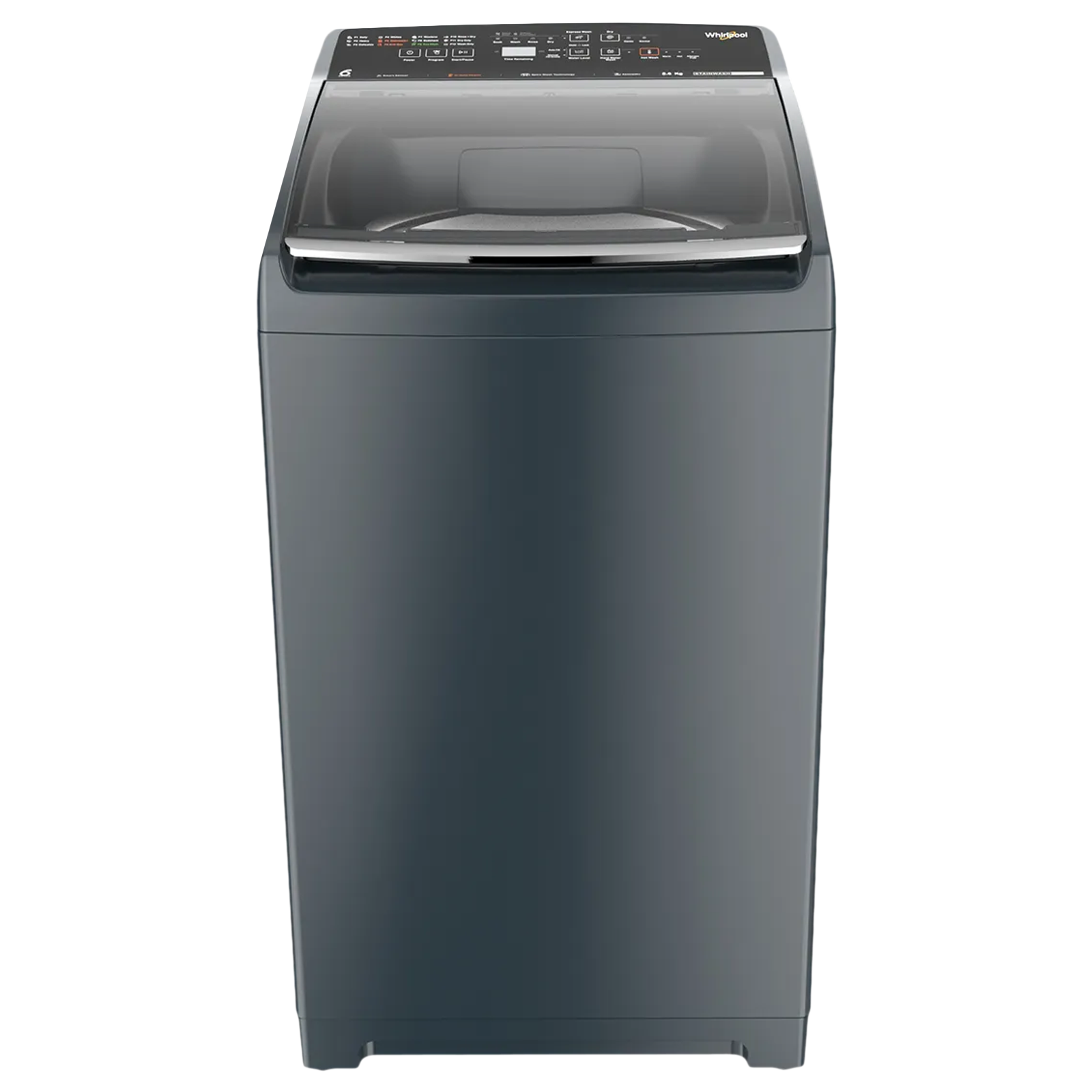 Whirlpool 8.5 kg 5 Star Fully Automatic Top Load Washing Machine (Stainwash Pro Plus, In-built Heater, Midnight Grey)