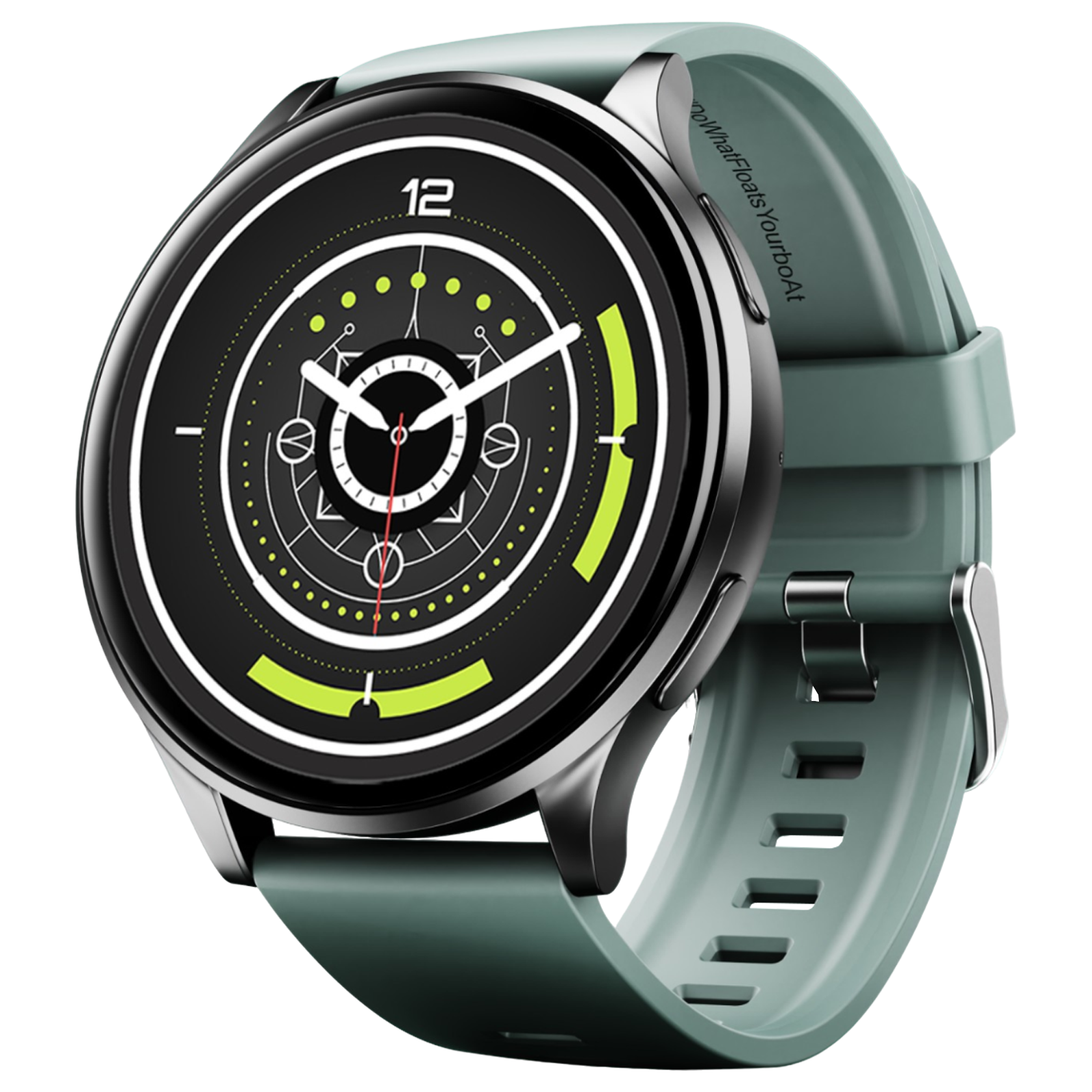 

boAt Lunar Prime Smartwatch with Bluetooth Calling (36.83mm AMOLED Display, IP67 Water Resistant, Sage Green Strap)