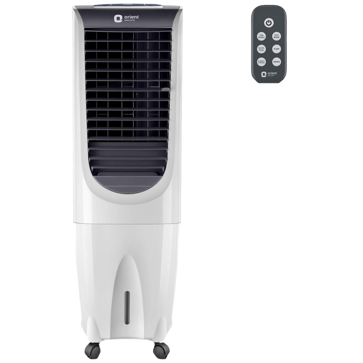 Orient Ultimo 26 Litres Tower Air Cooler with Lot Enabled (Ice Chamber, White)