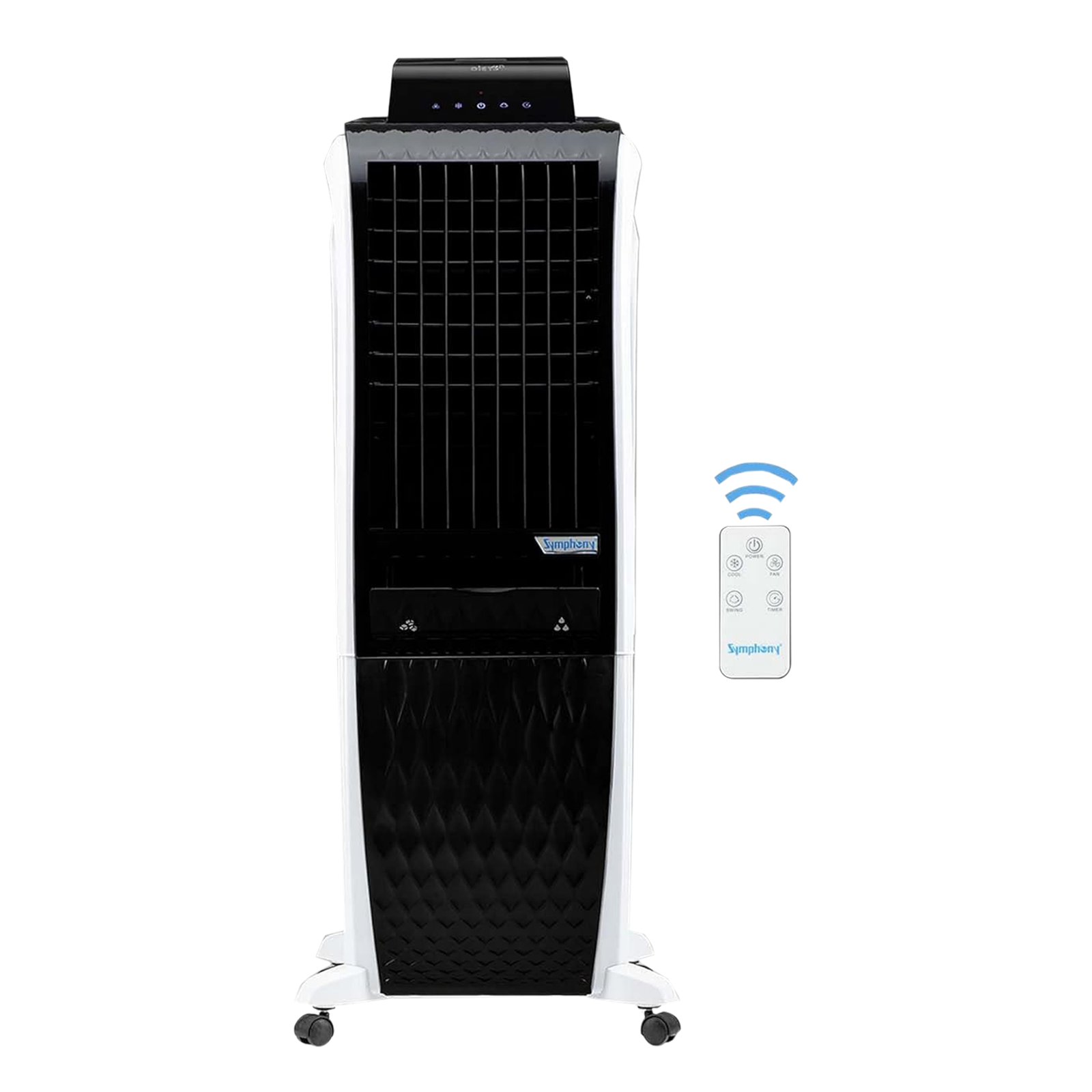 Symphony Diet 3D 30i 30 Litres Personal Air Cooler with Magnetic Remote (SMPS Technology, Black)