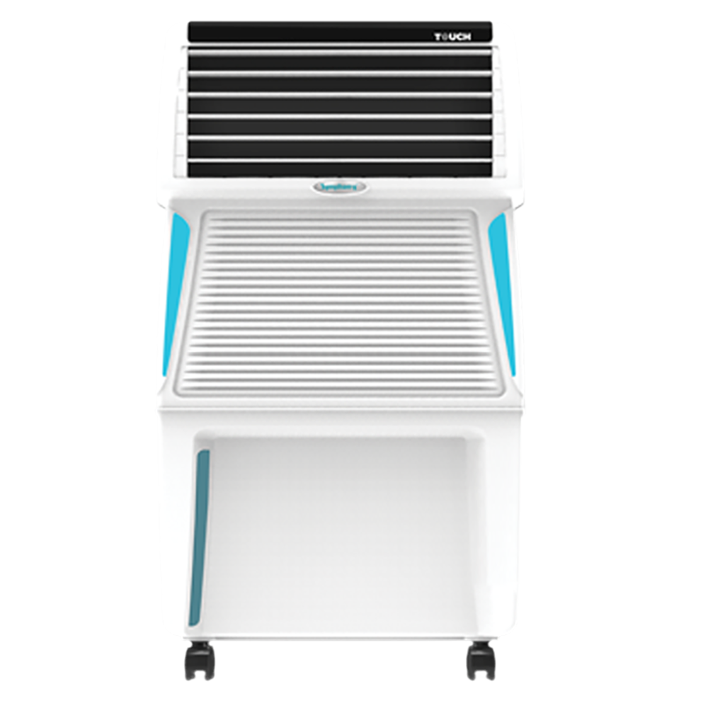 Symphony Touch 35 Litres Room Air Cooler with SMPS Technology (Voice Assistant, White)