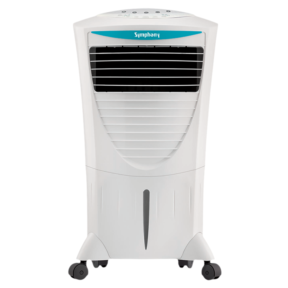 Symphony Hi Cool i 31 Litres Room Air Cooler with i-Pure Technology (Touch Control Panel, White)