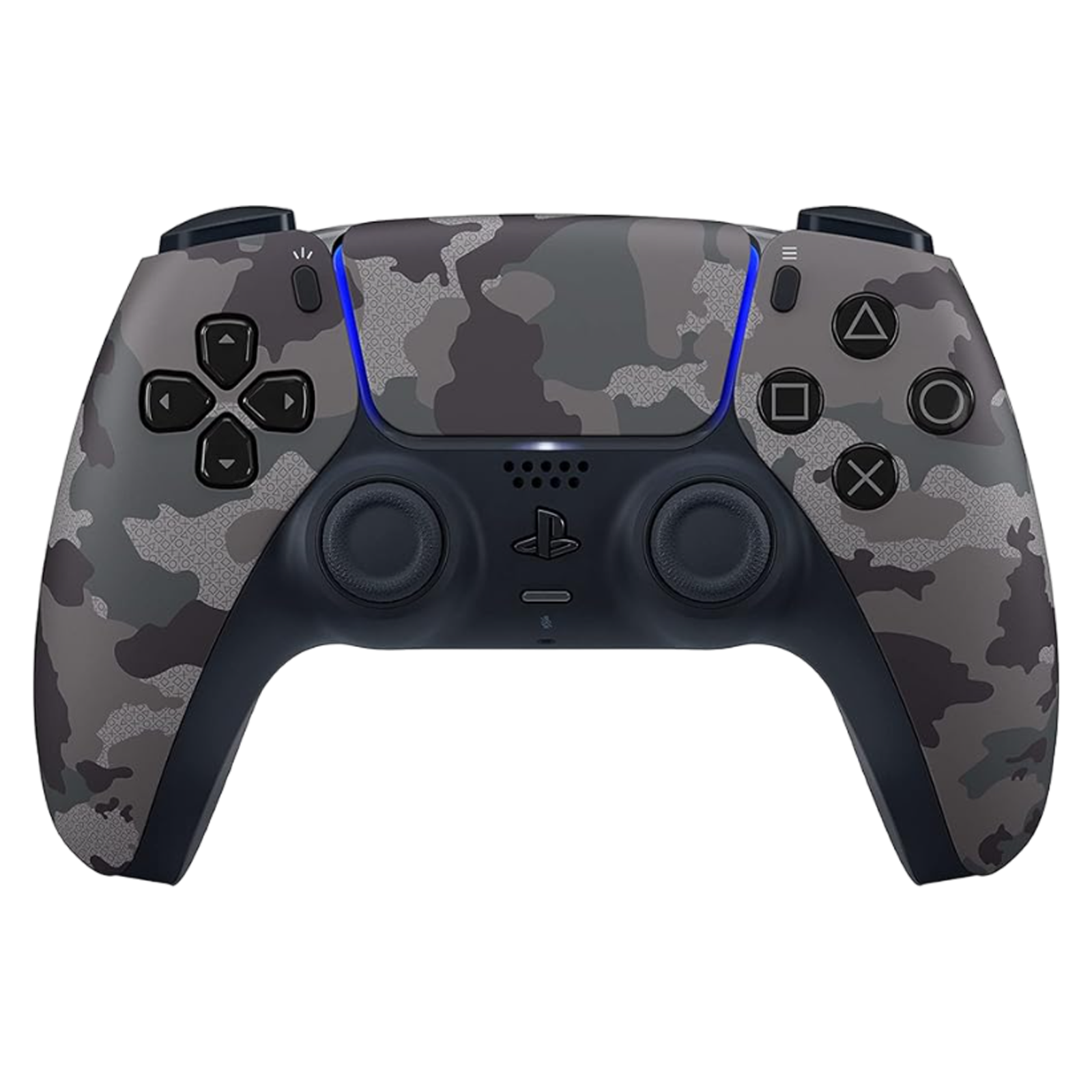 

SONY DualSense Wireless Controller for Playstation 5 (Highly Immersive Gaming Experience, CFI-ZCT1W06XRUS, Grey Camo)