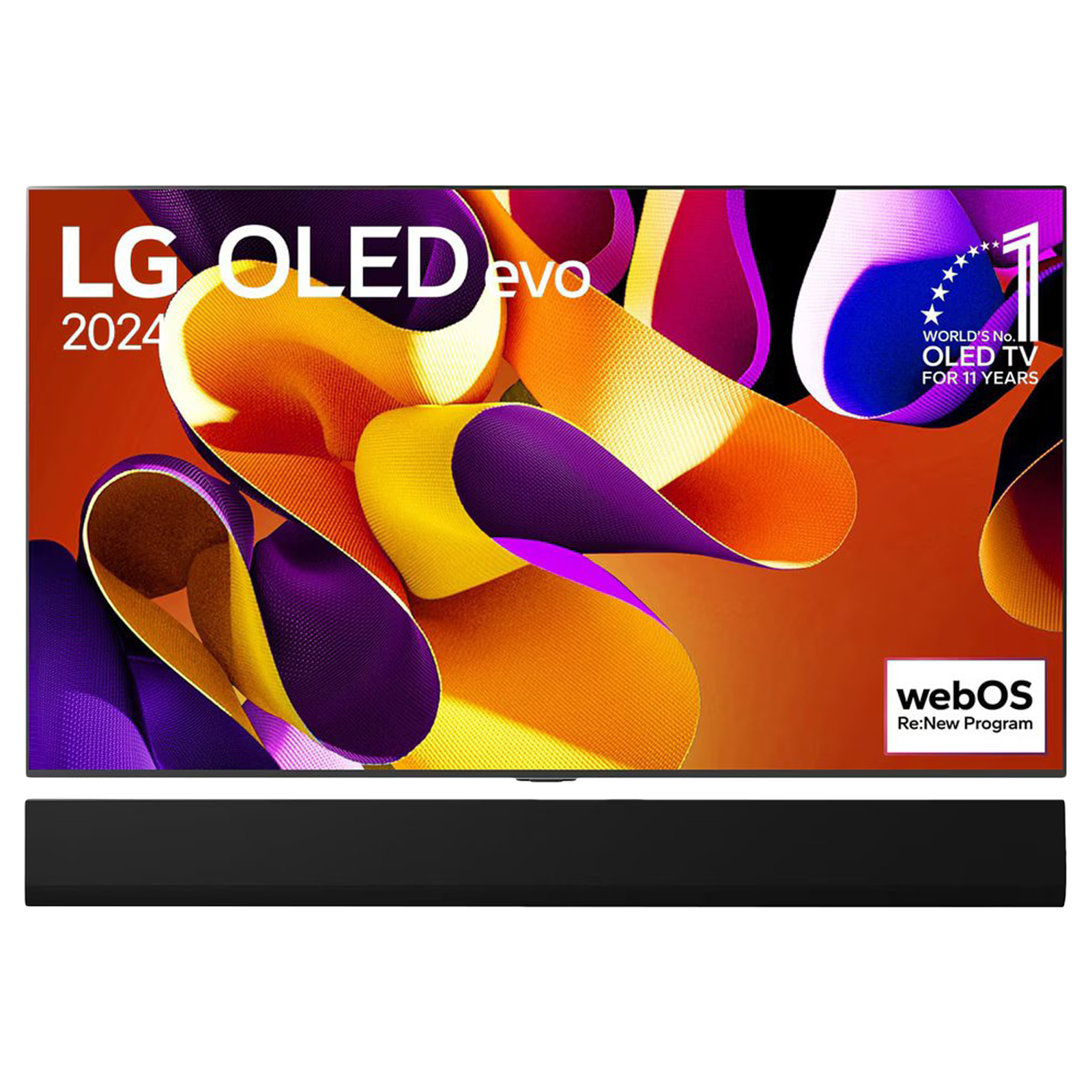 LG evo G4 165.1 cm (65 inch) OLED 4K Ultra HD WebOS TV with Dolby Atmos (2024 model)