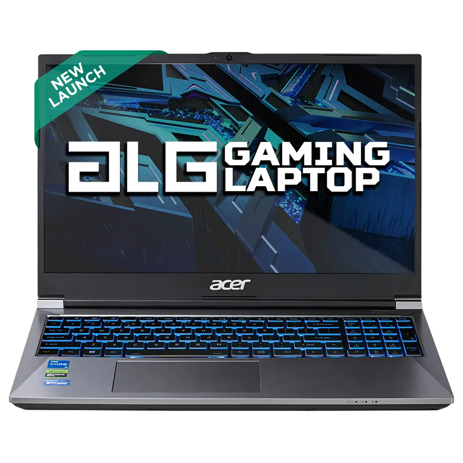 acer Aspire ALG Intel Core i5 12th Gen Gaming Laptop (16GB, 512GB SSD, Windows 11 Home, 6GB Graphics, 15.6 inch 144 Hz Full HD Display, NVIDIA GeForce RTX 3050, MS Office 2021, Steel Gray, 1.99 KG)