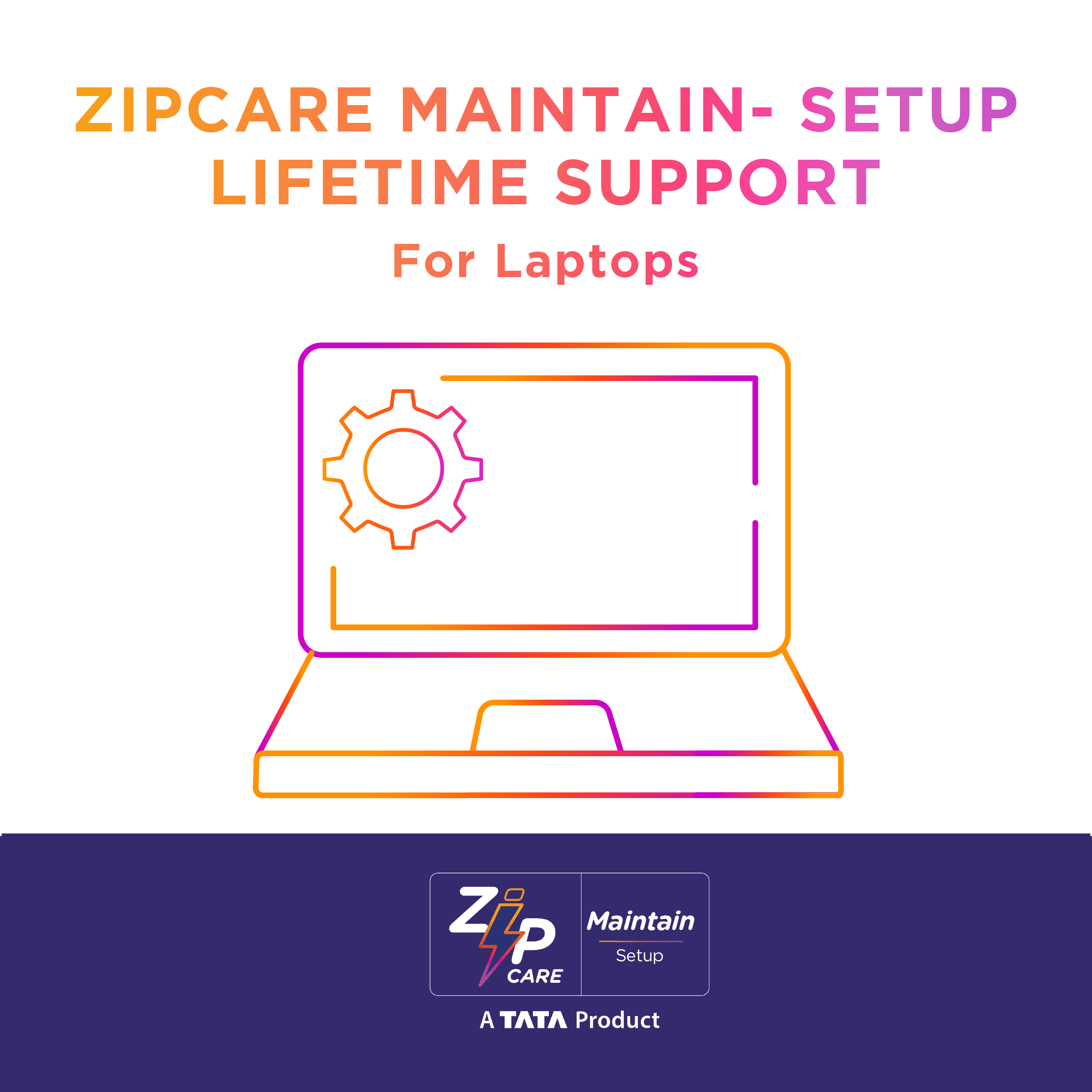 ZipCare Maintain Lifetime Support for Laptop - 10 Years deal from croma
