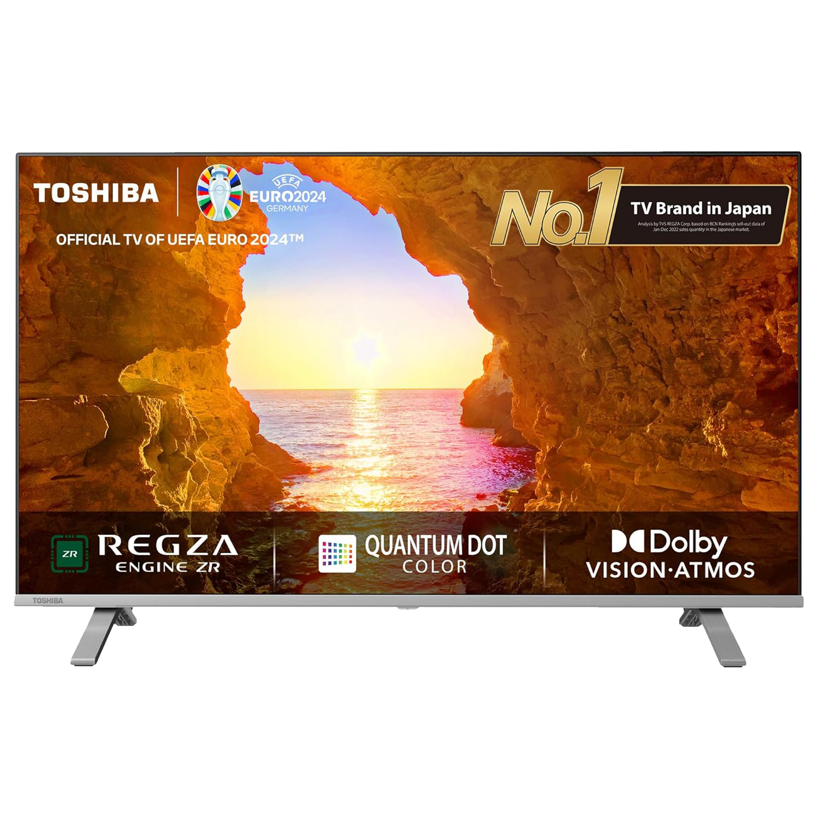 TOSHIBA C450ME 108 cm (43 inch) 4K Ultra HD QLED TV with with Dolby Vision & Dolby Atmos( 2024 model)