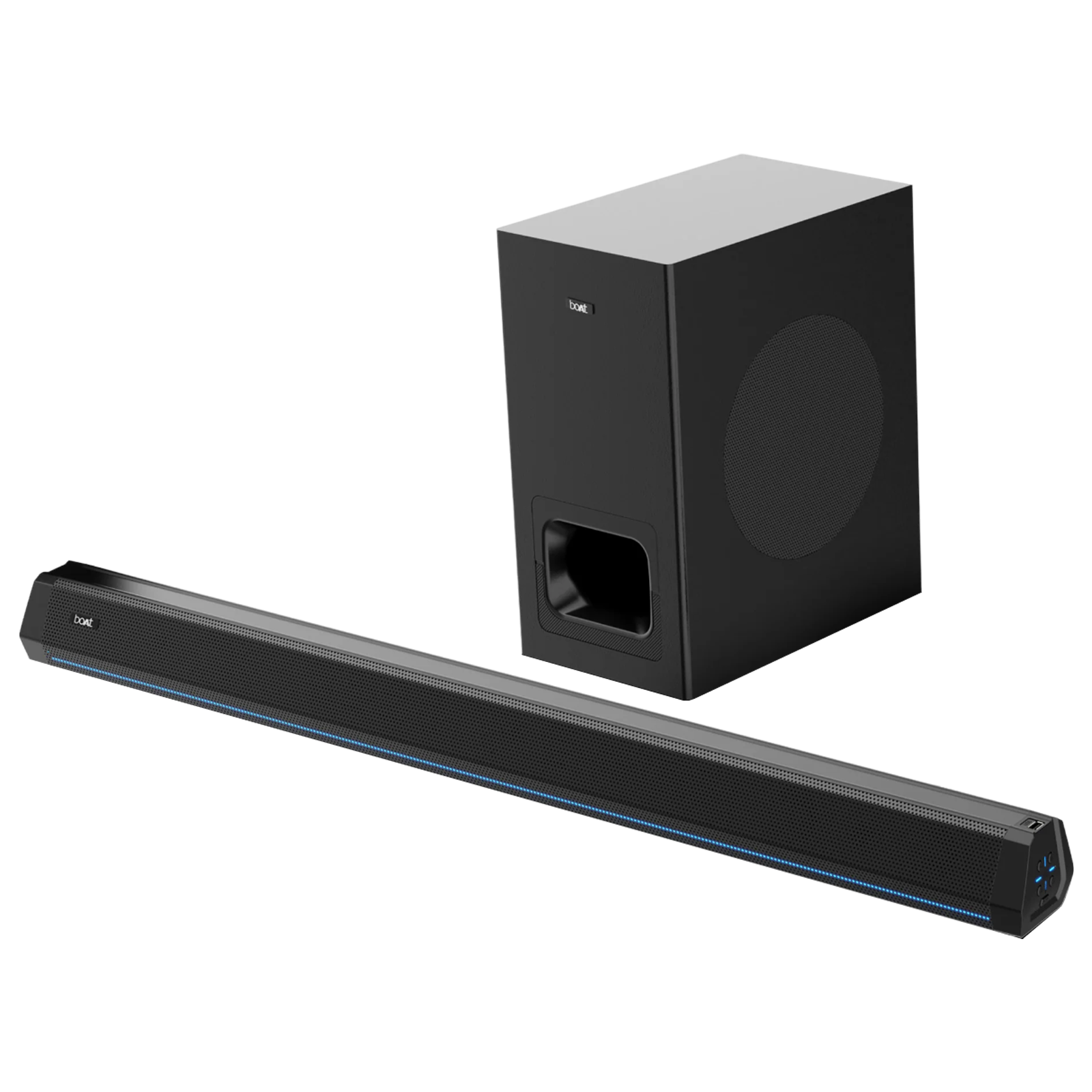 boAt Aavante Bar Maven Pro 320W Bluetooth Soundbar with Remote (Entertainment EQ Modes, 2.1 Channel, Premium Black)