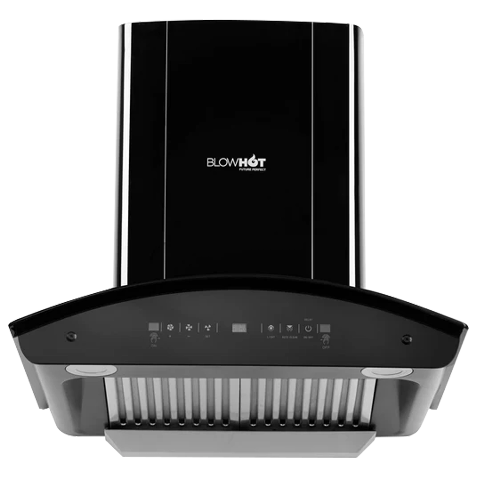 BLOWHOT Erica Tac MS Plus 60cm 1450m3/hr  Auto Clean Wall Mounted Chimney with Motion Sensor (Black)