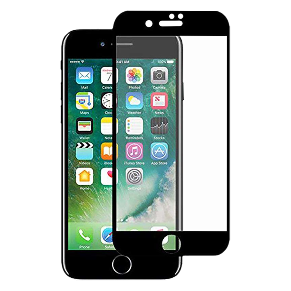 stuffcool Mighty 3D Curved Tempered Glass for Apple iPhone 7 (9H Hardness)