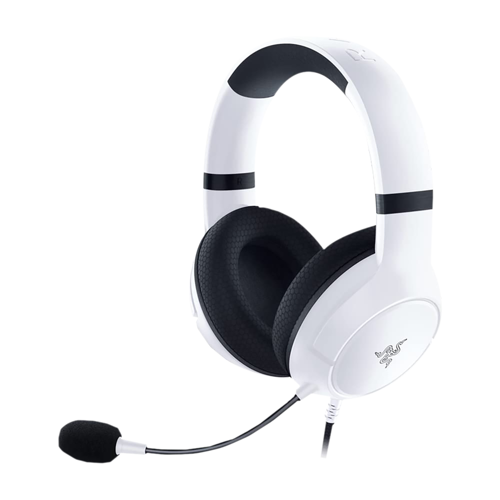 RAZER Kaira X RZ04-03970300-R3M1 Over-Ear Wired Gaming Headset with Mic (Surround Sound, White)