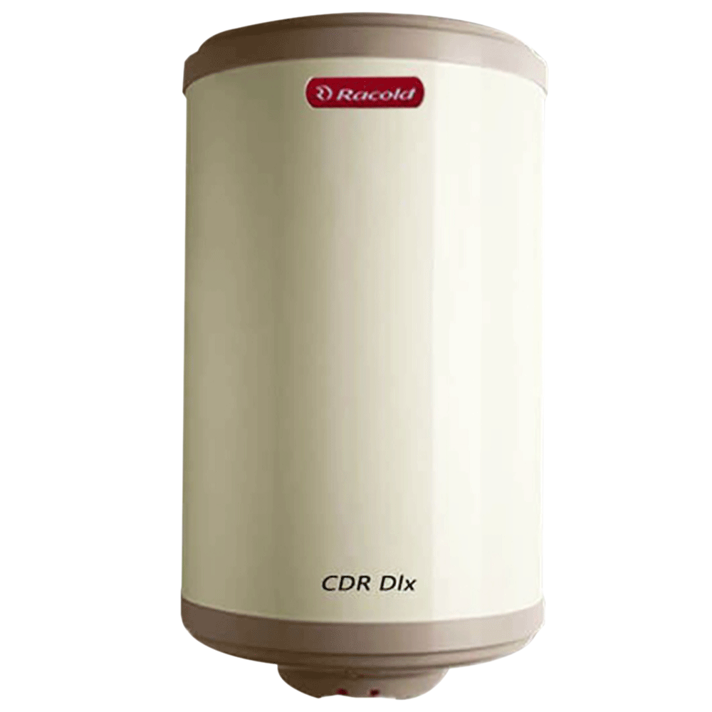 Racold CDR DLX 10 Litre 5 Star Vertical Storage Geyser with Titanium Plus Technology (Ivory)