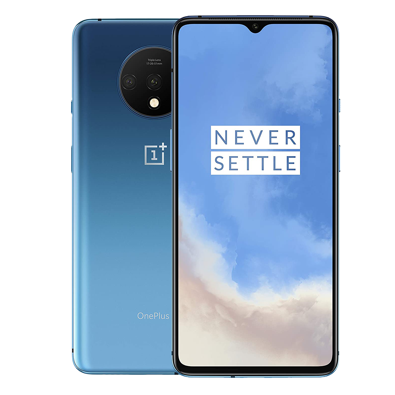 

Refurbished OnePlus 7T (8GB RAM, 256GB, Glacier Blue)