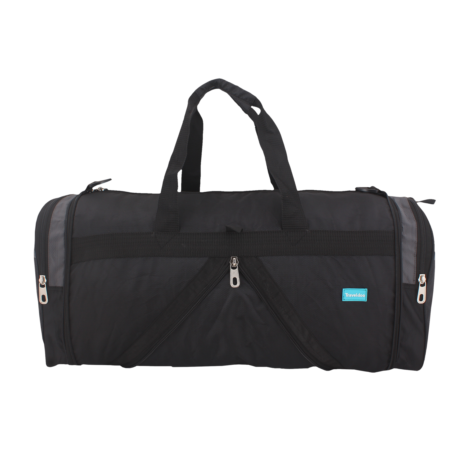 Traveldoo 18 inch Square Folding Duffle Bag (Water Proof, DB0100, Black)