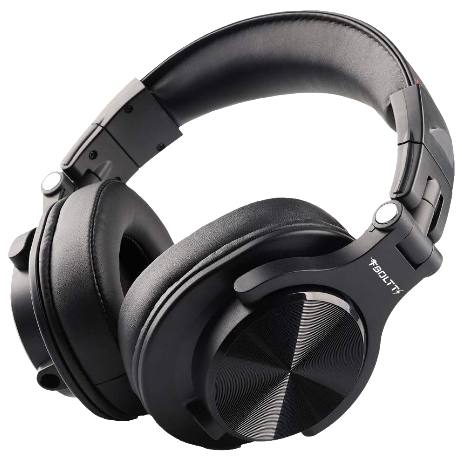 FIRE-BOLTT BH1401 BH1400 Over-Ear Noise Isolation Wireless Headphone with Mic (Bluetooth 5.0, Adjustable Headband, Black)