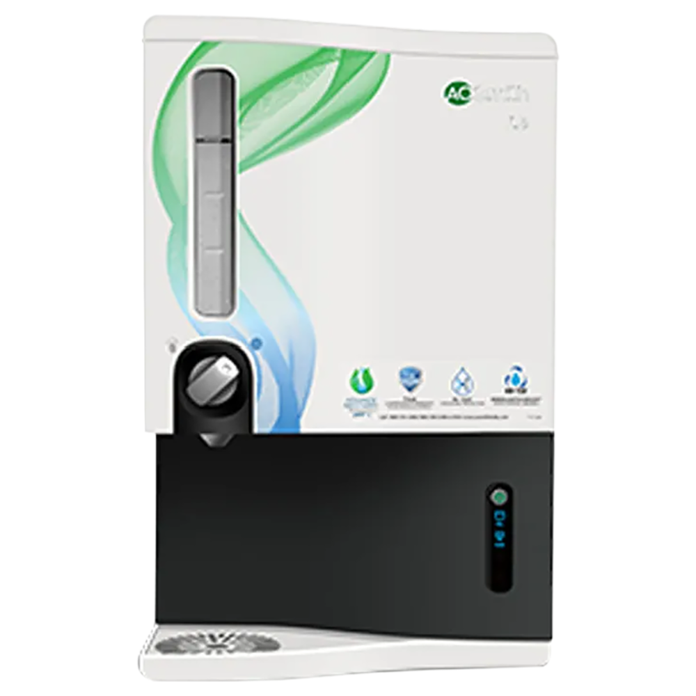 AO Smith X8 9L RO+SCMT Water Purifier with Auto Flush Indicator (White)