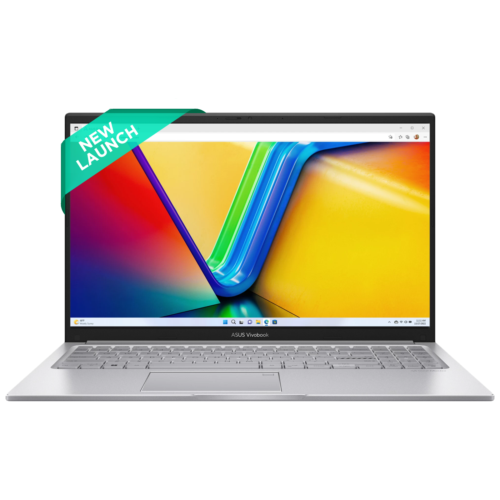 ASUS Vivobook 15 Intel Core i5 12th Gen Thin & Light Laptop (8GB, 512GB SSD, Windows 11 Home, 15.6 inch Full HD LED-Backlit Display, MS Office 2021, Cool Silver, 1.70 KG)