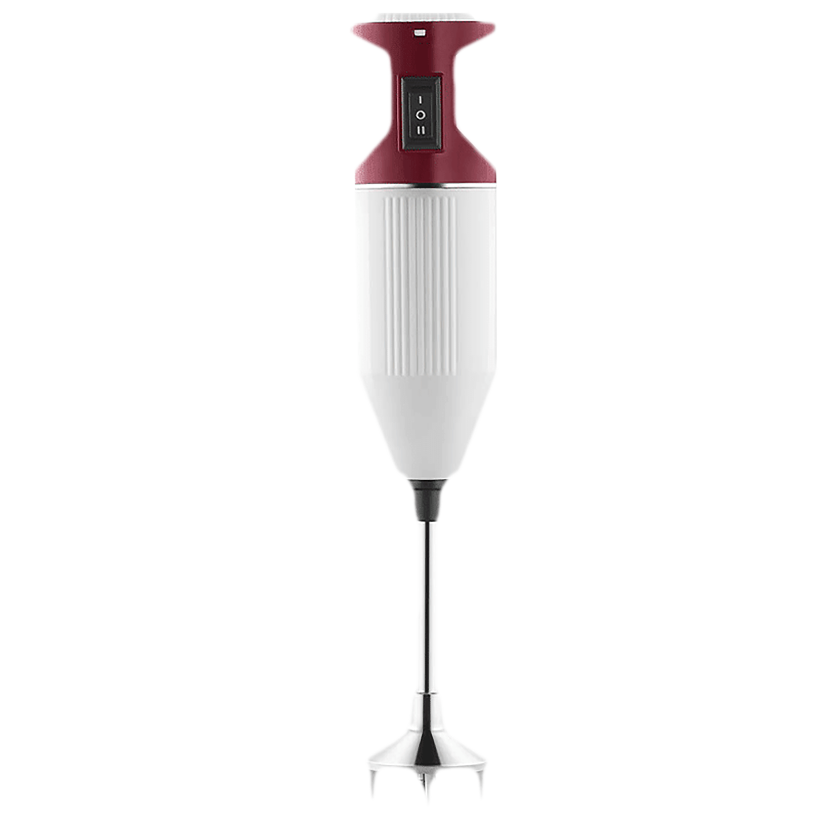 USHA Sure Blend 125 Watt 2 Speed Hand Blender with 3 Attachments (Shock Proof, Red/White)