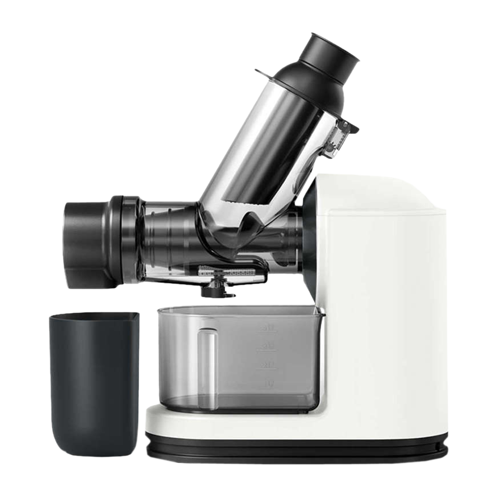PHILIPS Viva Collection 150 Watt 1 Jar Masticating Juicer (100 RPM, QuickClean Technology, Black/White)