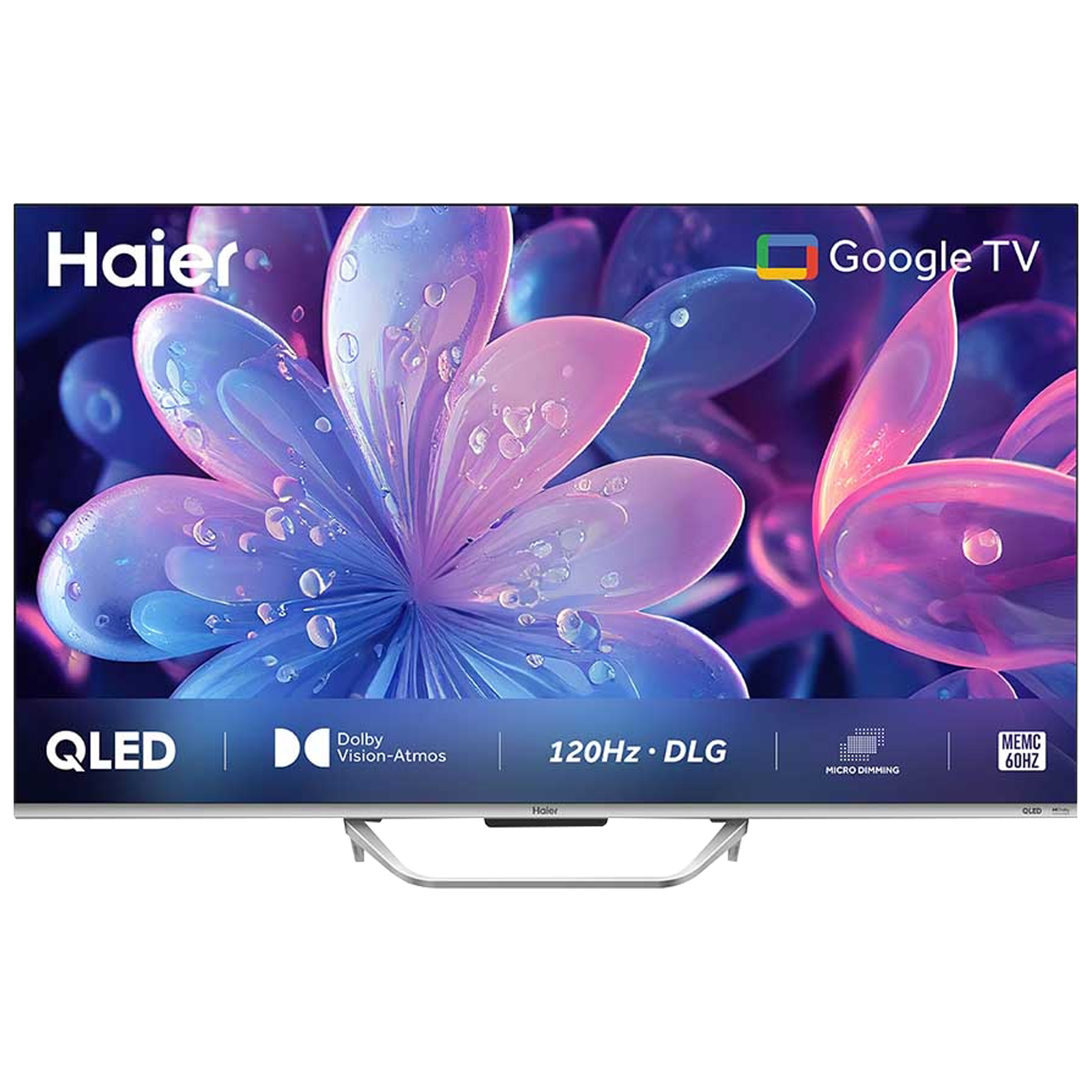 

Haier S800QT 140 cm (55 inch) 4K Ultra HD QLED Google TV with Dolby Vision & Dolby Atmos, Grey