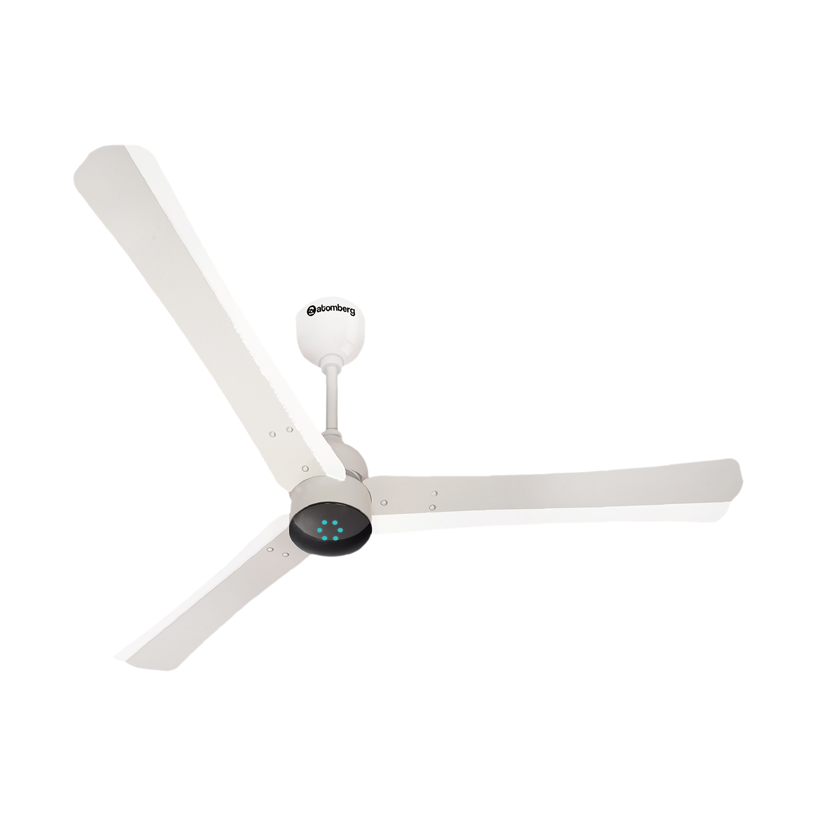 atomberg Renesa Smart+ 5 Star 1200mm 3 Blade BLDC Motor Smart Ceiling Fan with Remote (Alexa & Google Assistant, Pearl White)